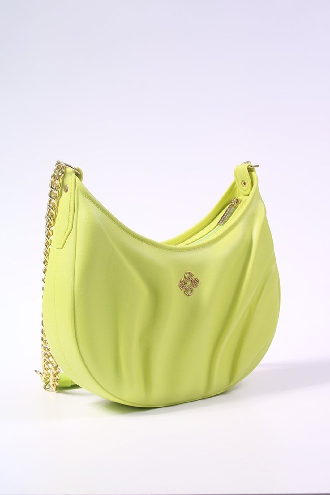 Bolsa Hobo Luci Giulia Bardo Verde Claro