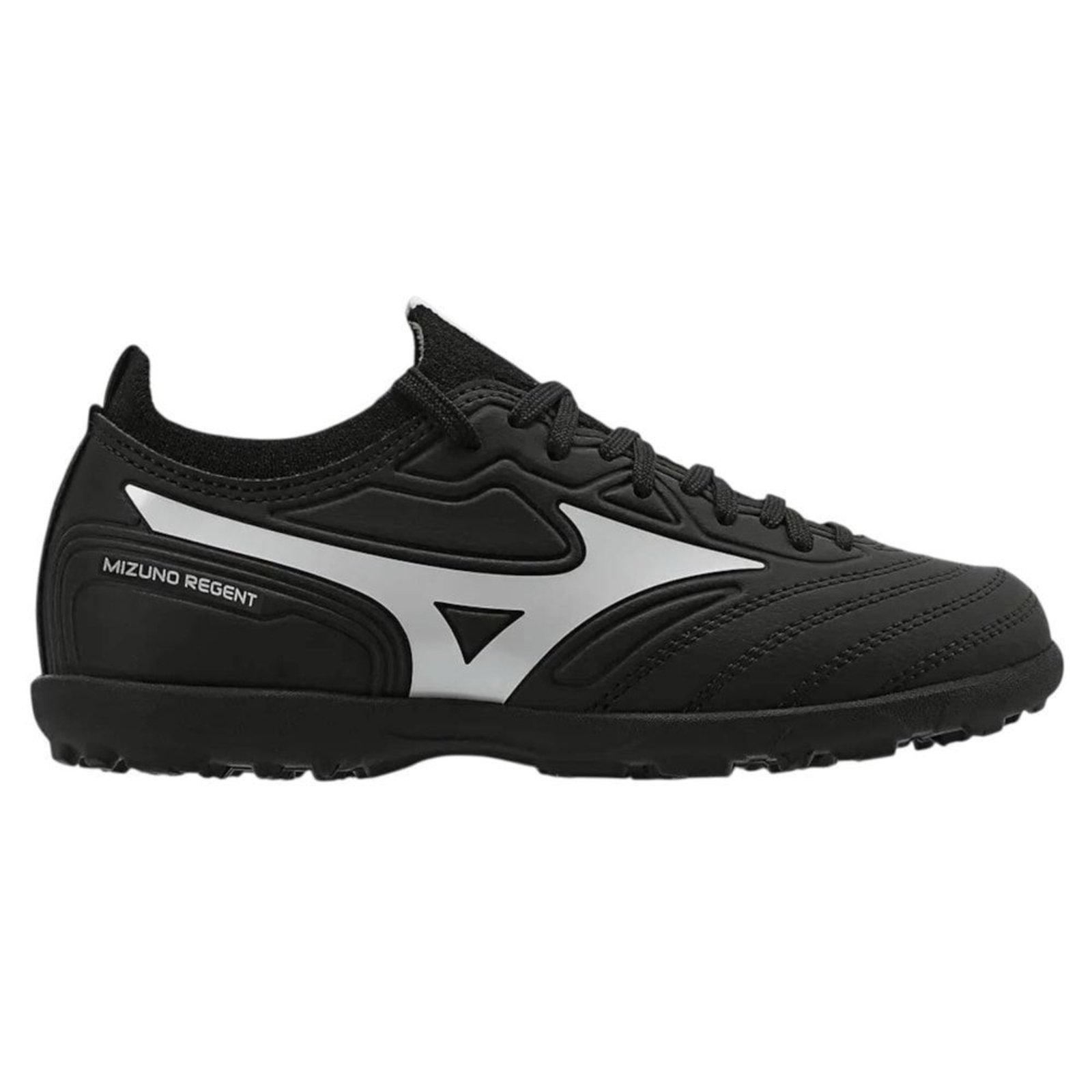 Infantil - Chuteira Society Mizuno Regent AS - Preto - mizuno