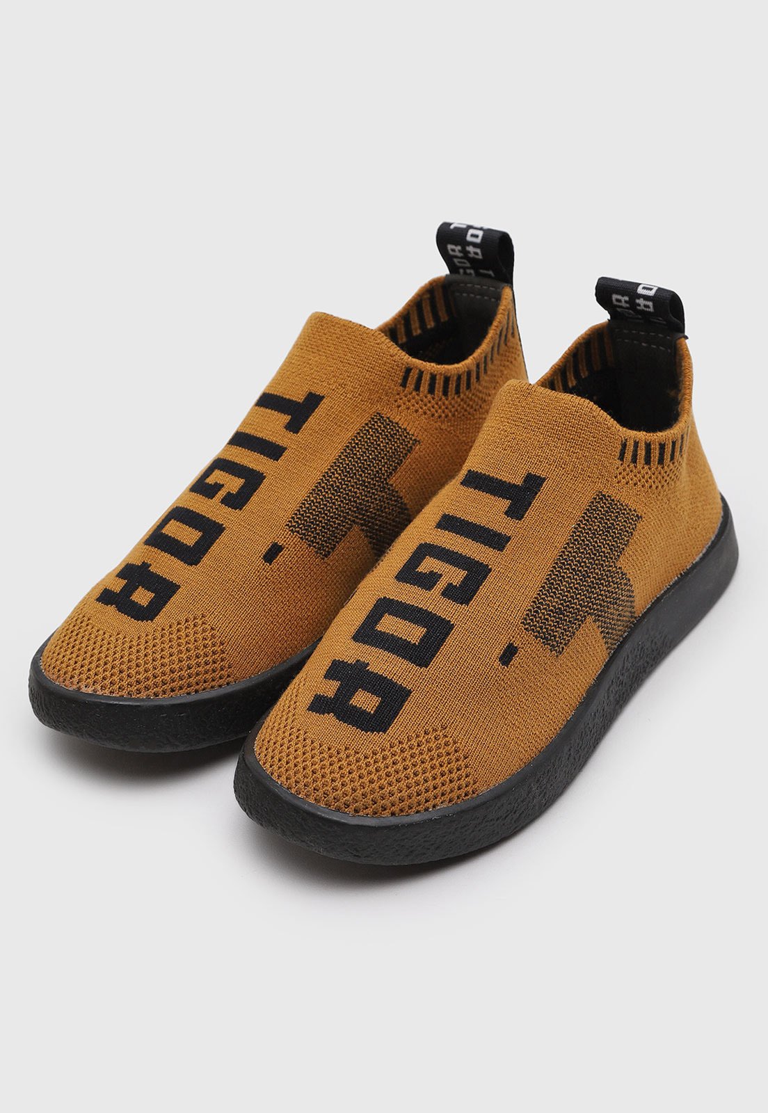 Vista 2 Infantil - Tênis Tigor T Tigre Slip On Tigor T. Tigre caramelo Tigor T. Tigre caramelo
