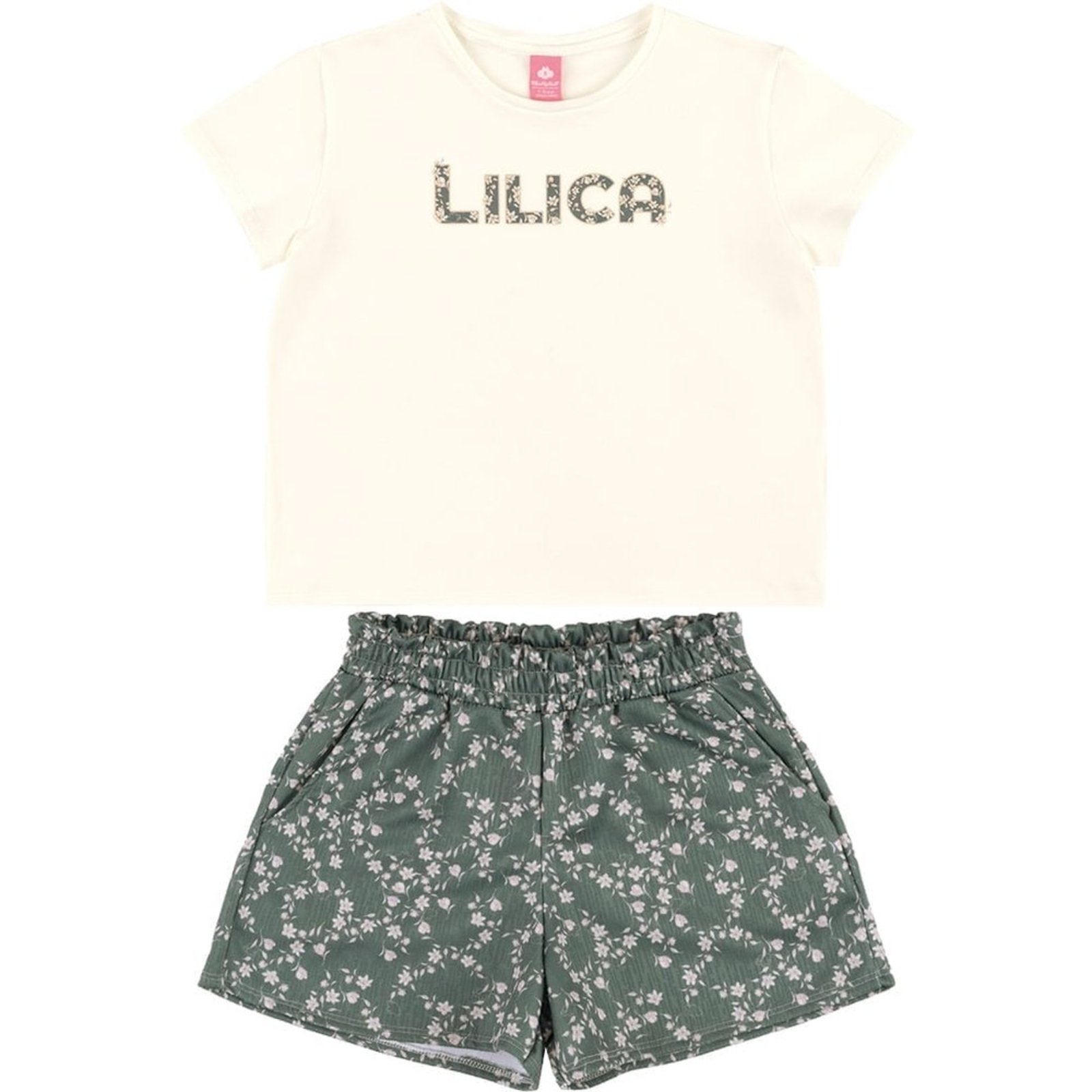 Infantil - Conjunto Curto Menina Lilica Ripilica