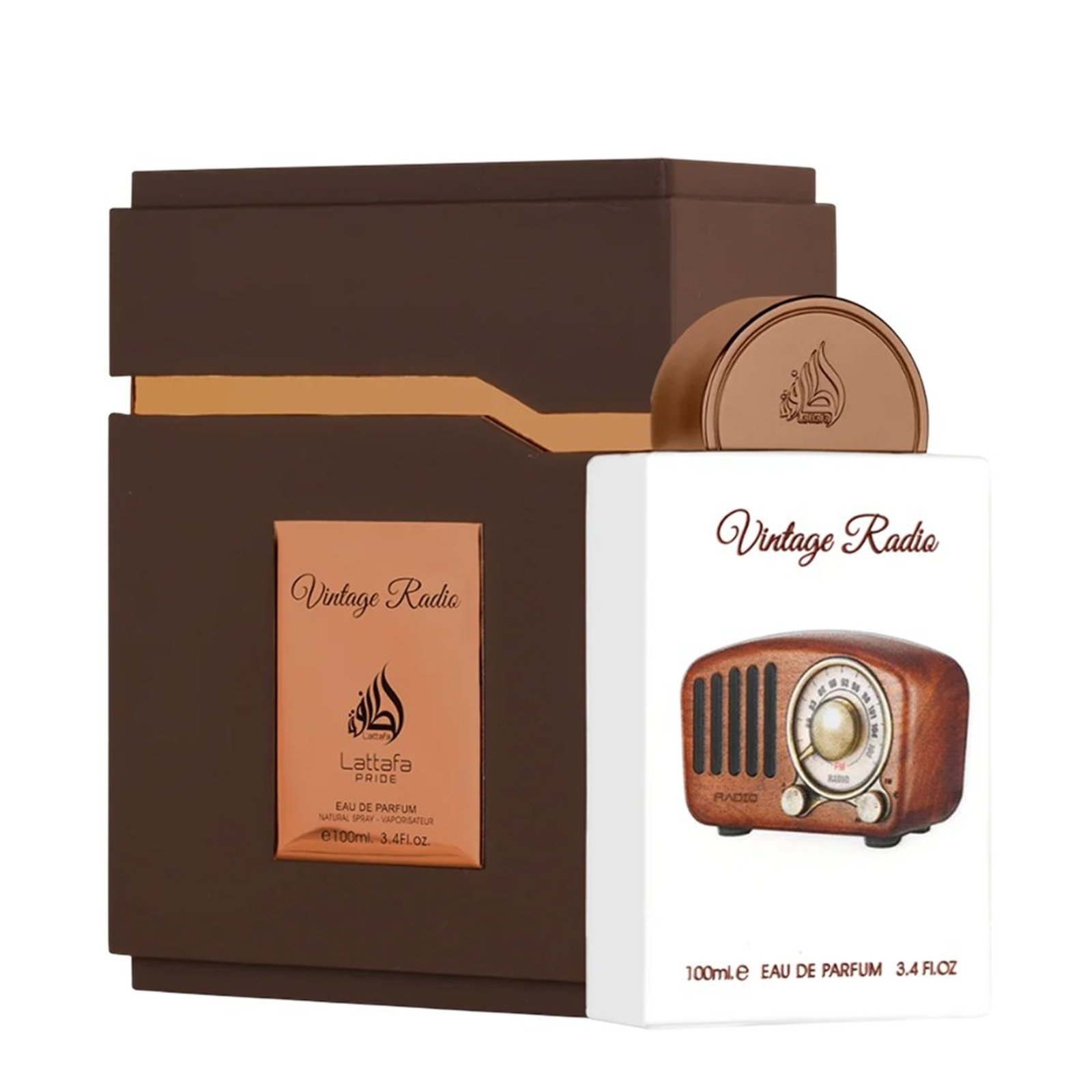 Lattafa Vintage Radio Eau de Parfum - Perfume Unissex 100ml