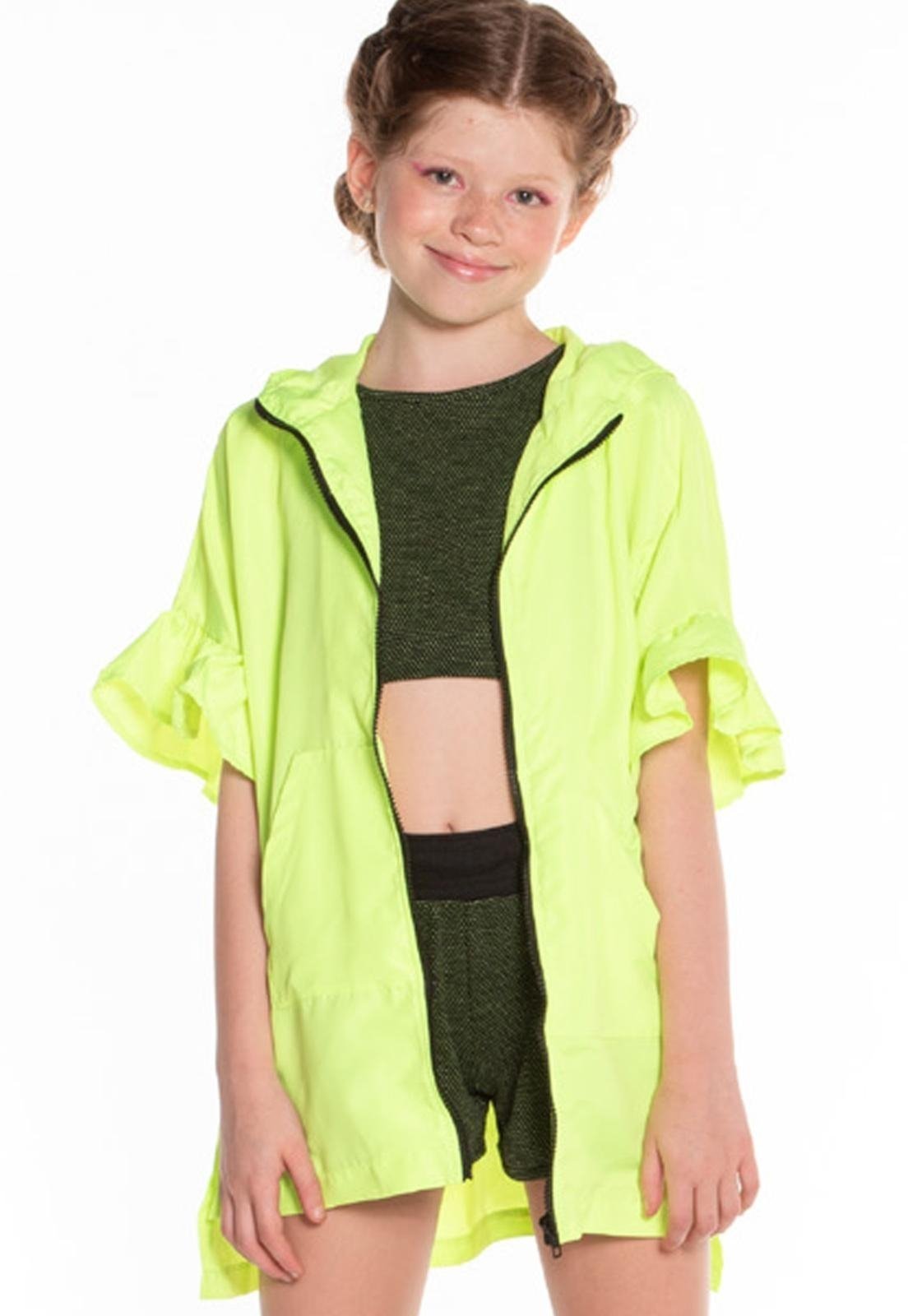 Vista 2 Infantil - Conjunto Short Mylu Bobby Lulu preto Bobby Lulu preto