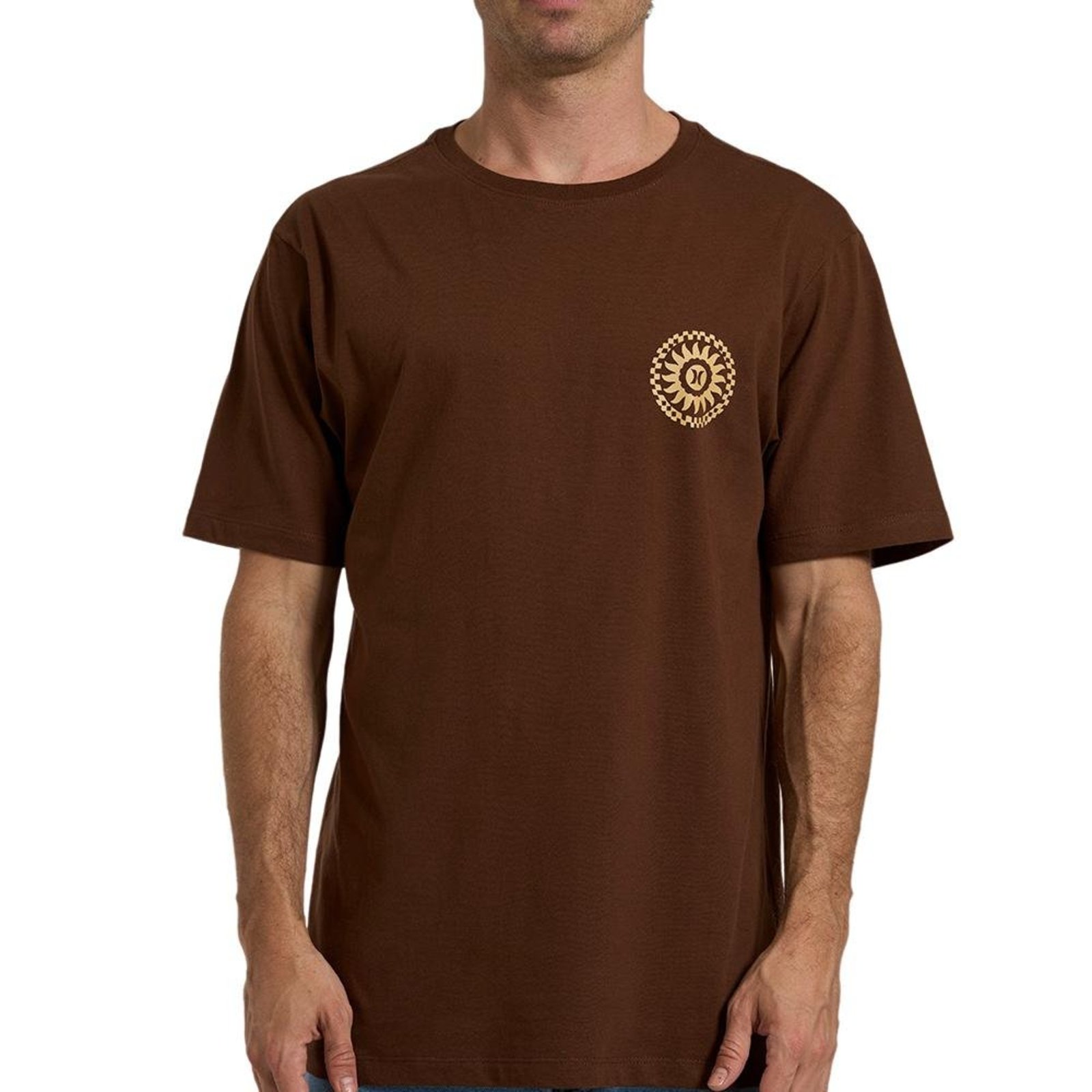Camiseta Hurley Empire Over WT26 Masculina Marrom