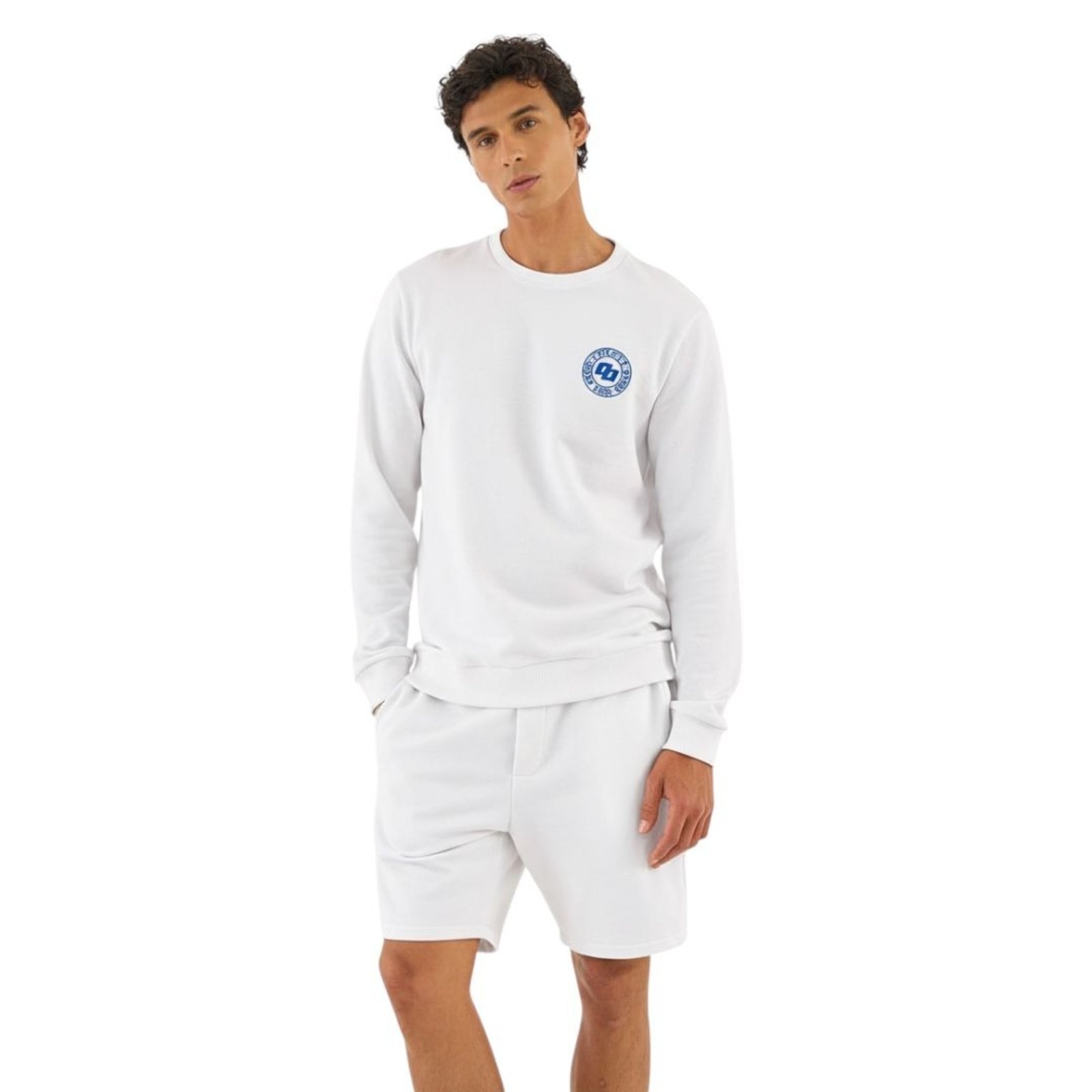Blusão Slim Com Detalhe Em Estampa Colcci Off Shell