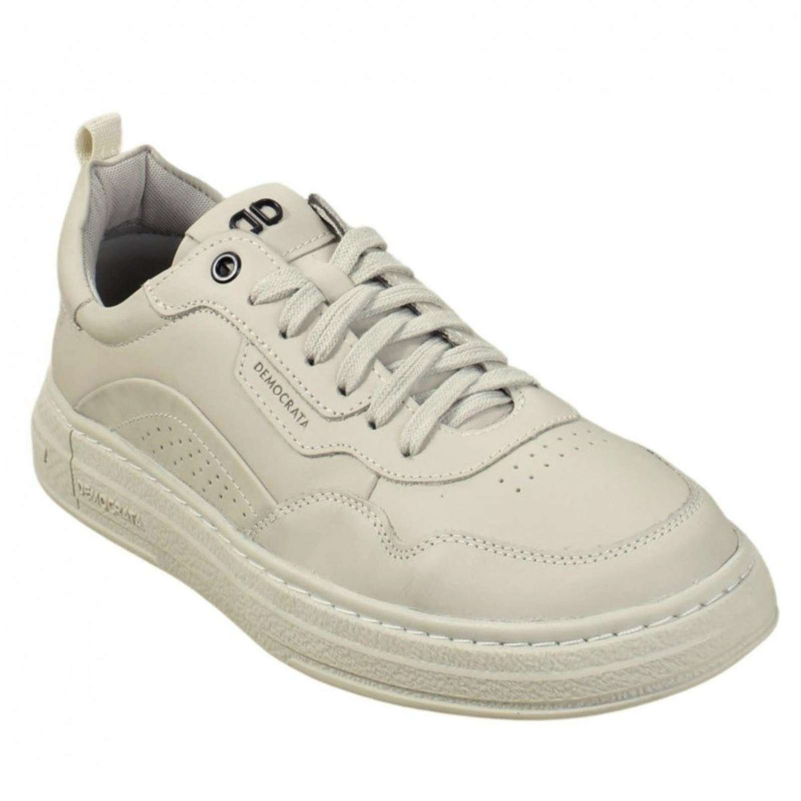 Sapatênis Democrata Denim Jake Masculino - Bege - democrata