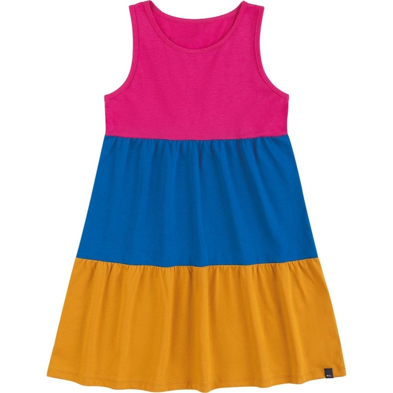 Infantil - Vestido Curto Estampado Menina Marisol