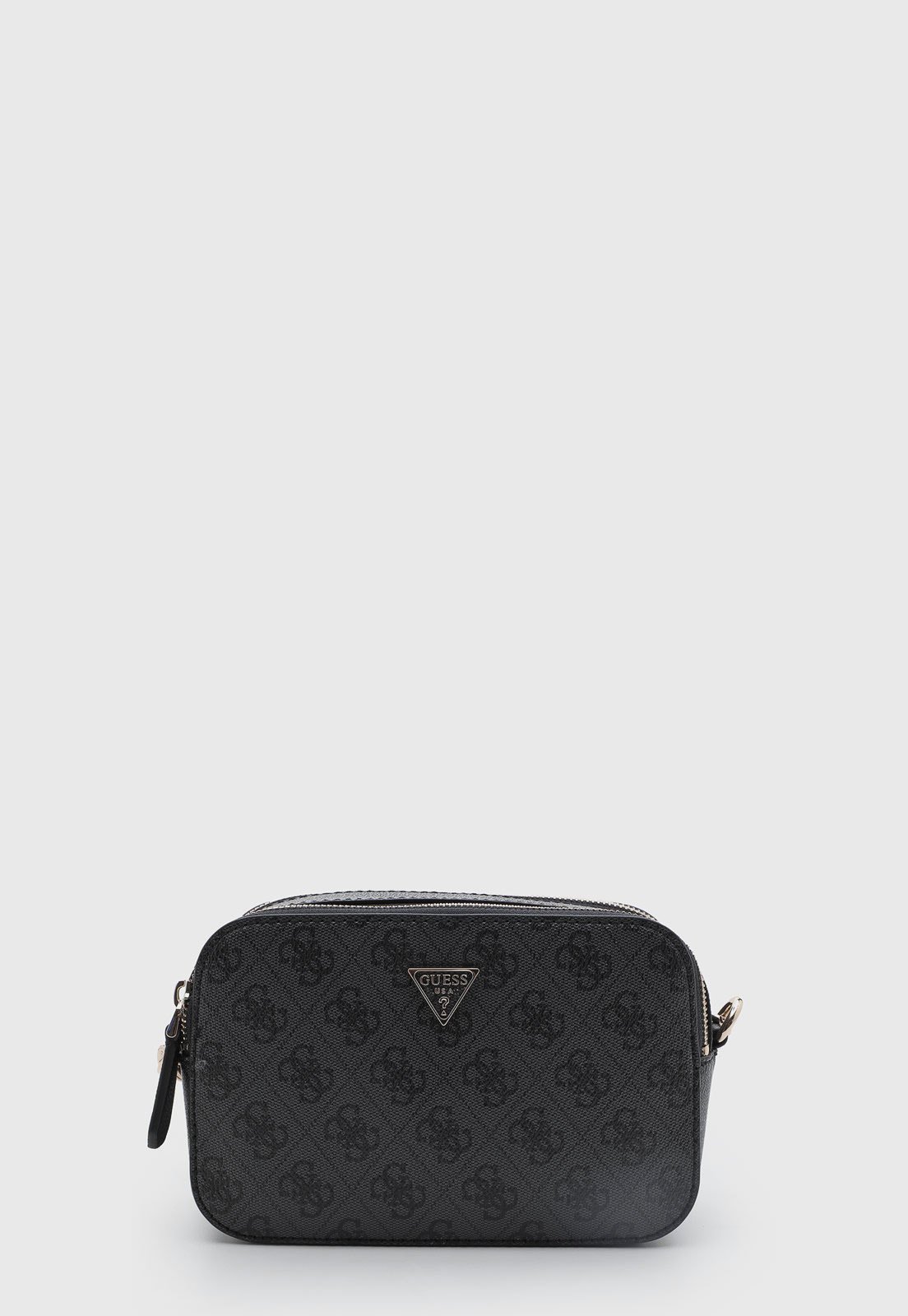 Bolsa Feminina Guess Design Monograma Preta