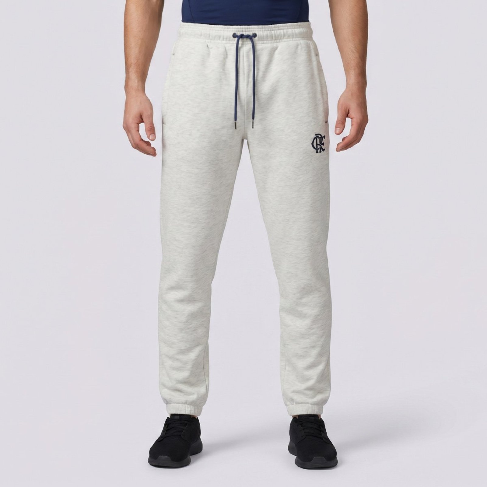 Calça Flamengo Feixe Cinza