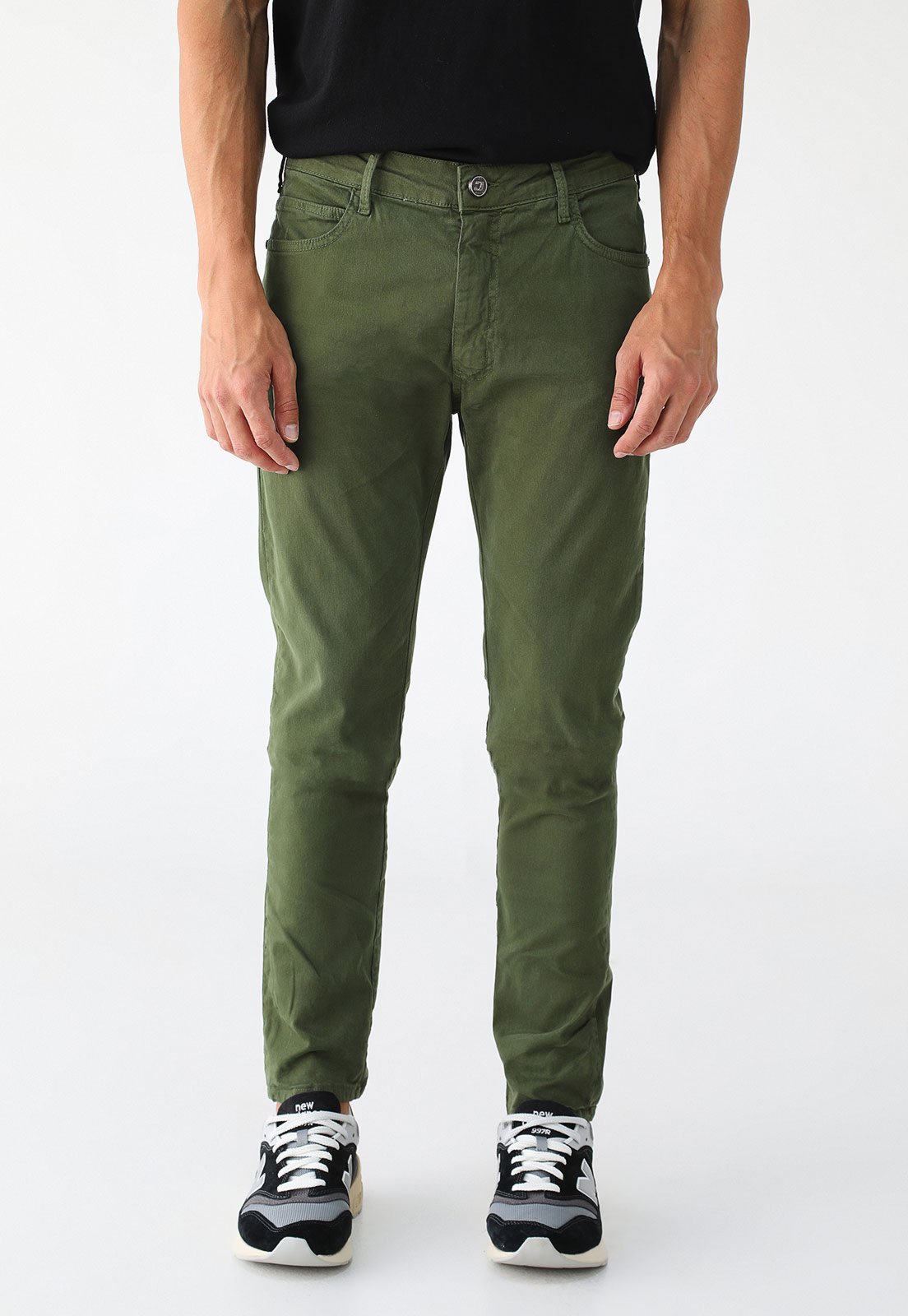 Calça Sarja Colcci Skinny Feipe Verde