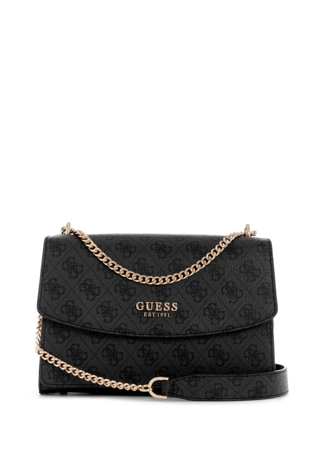 Bolsa Guess Calista Convertible Xbody Flap Preto