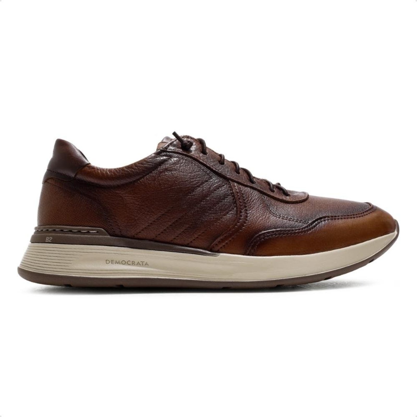 Sapatênis Democrata Mark Hi-Soft 32 Masculino Marrom