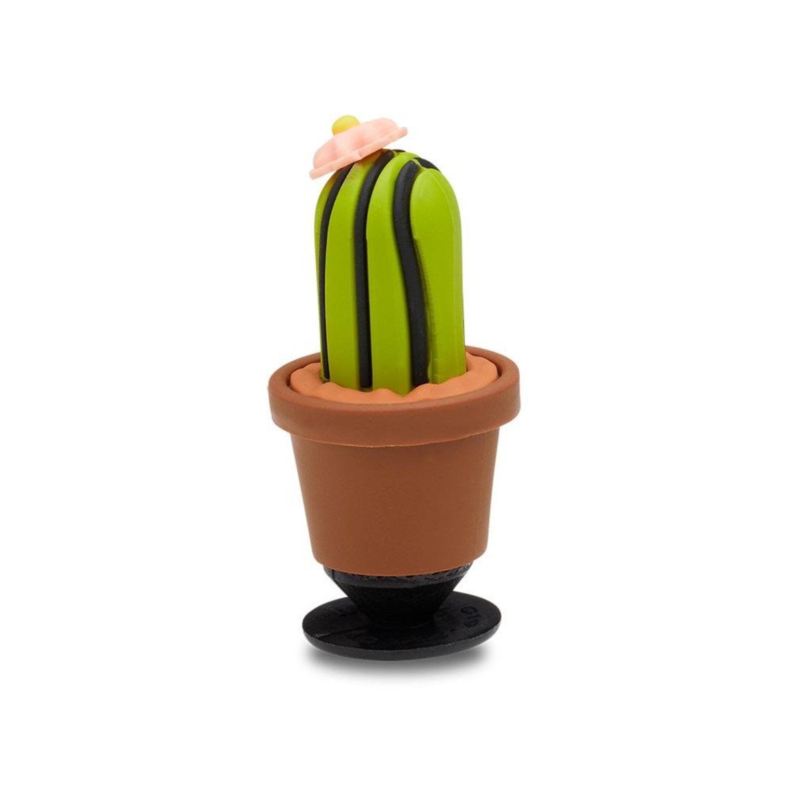 Infantil - Jibbitz™ Cacto com Flor 3D UNICO Branco