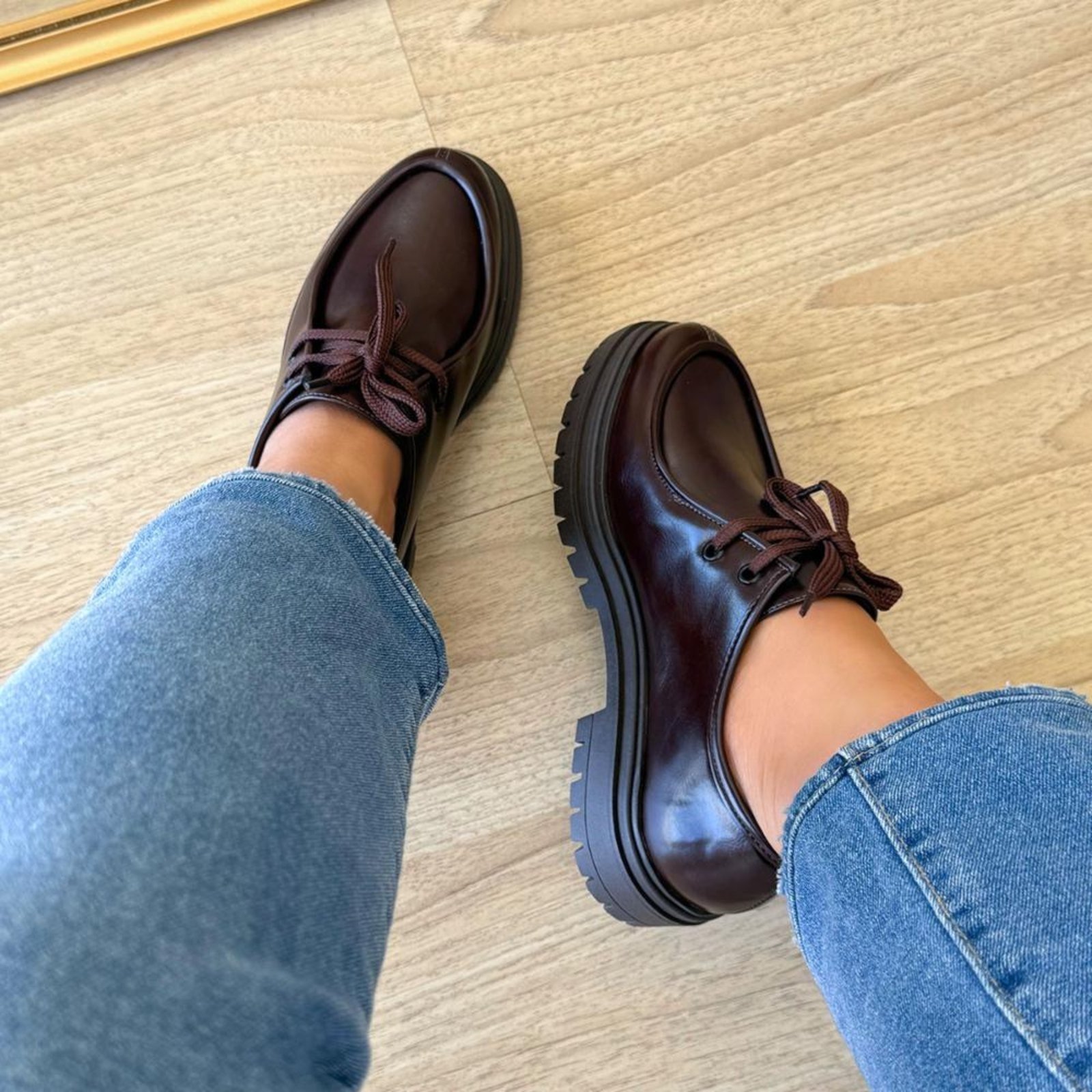 Vista 3 Joyce - Mocassim Feminino Tratorado Damannu Shoes marrom Damannu Shoes marrom