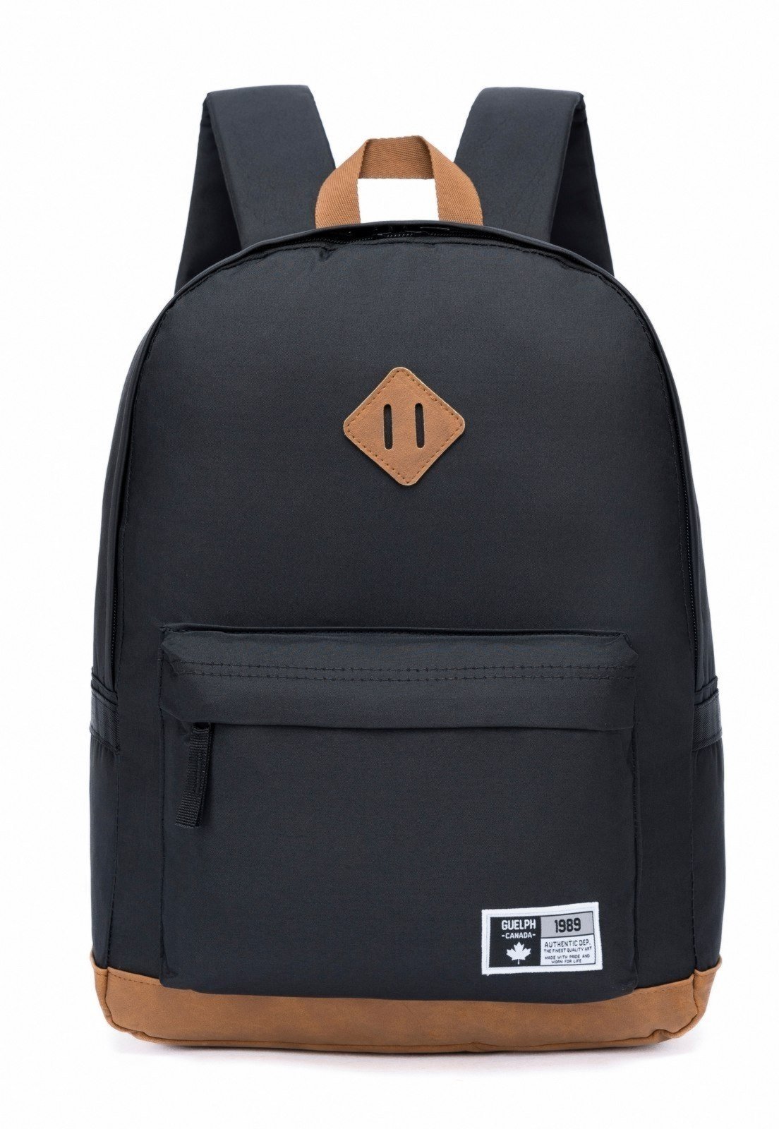 Mochila Masculina Preta Reforçada Faculdade Guelph