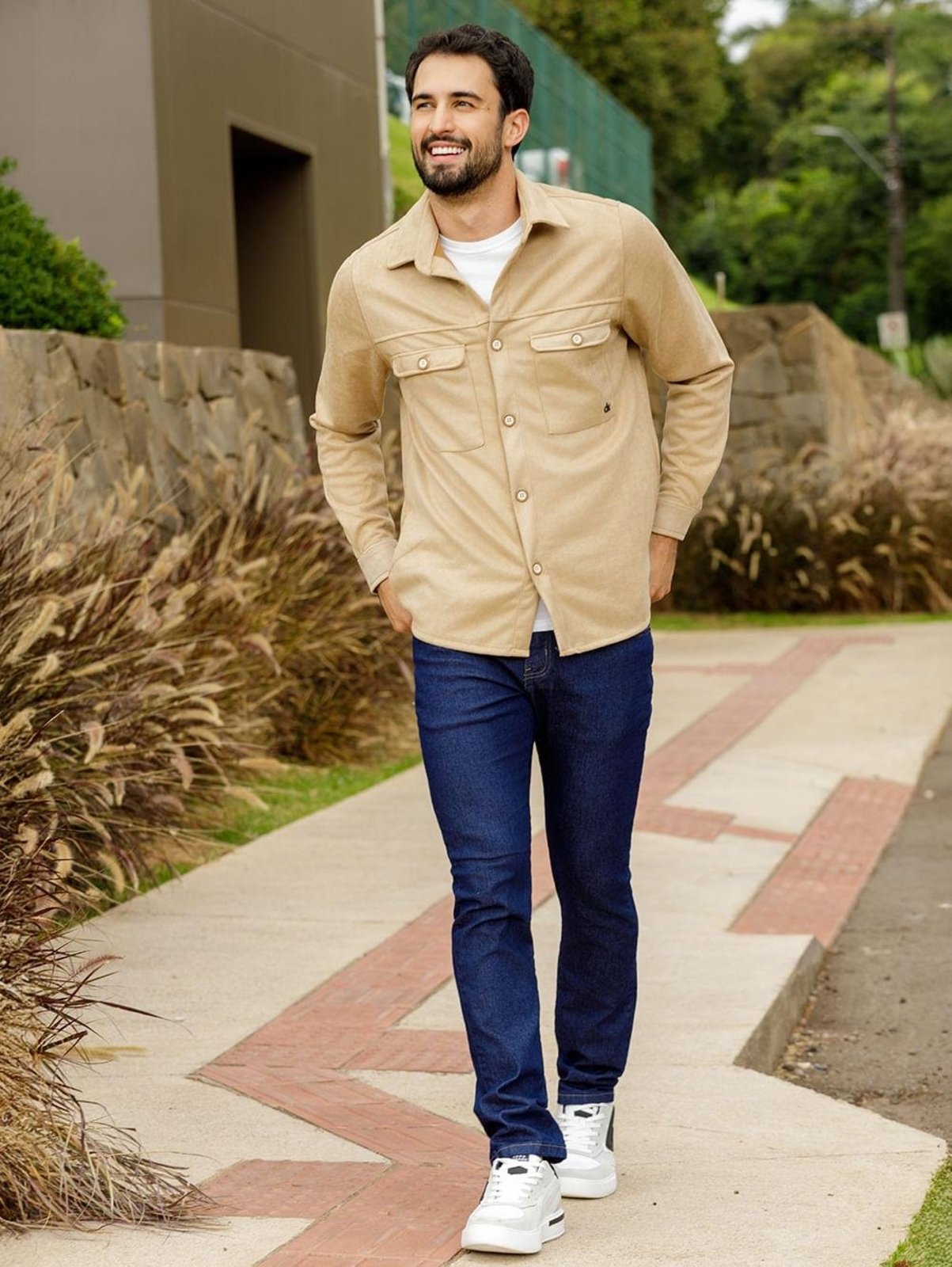 Calça Jeans Confort Masculina AZUL