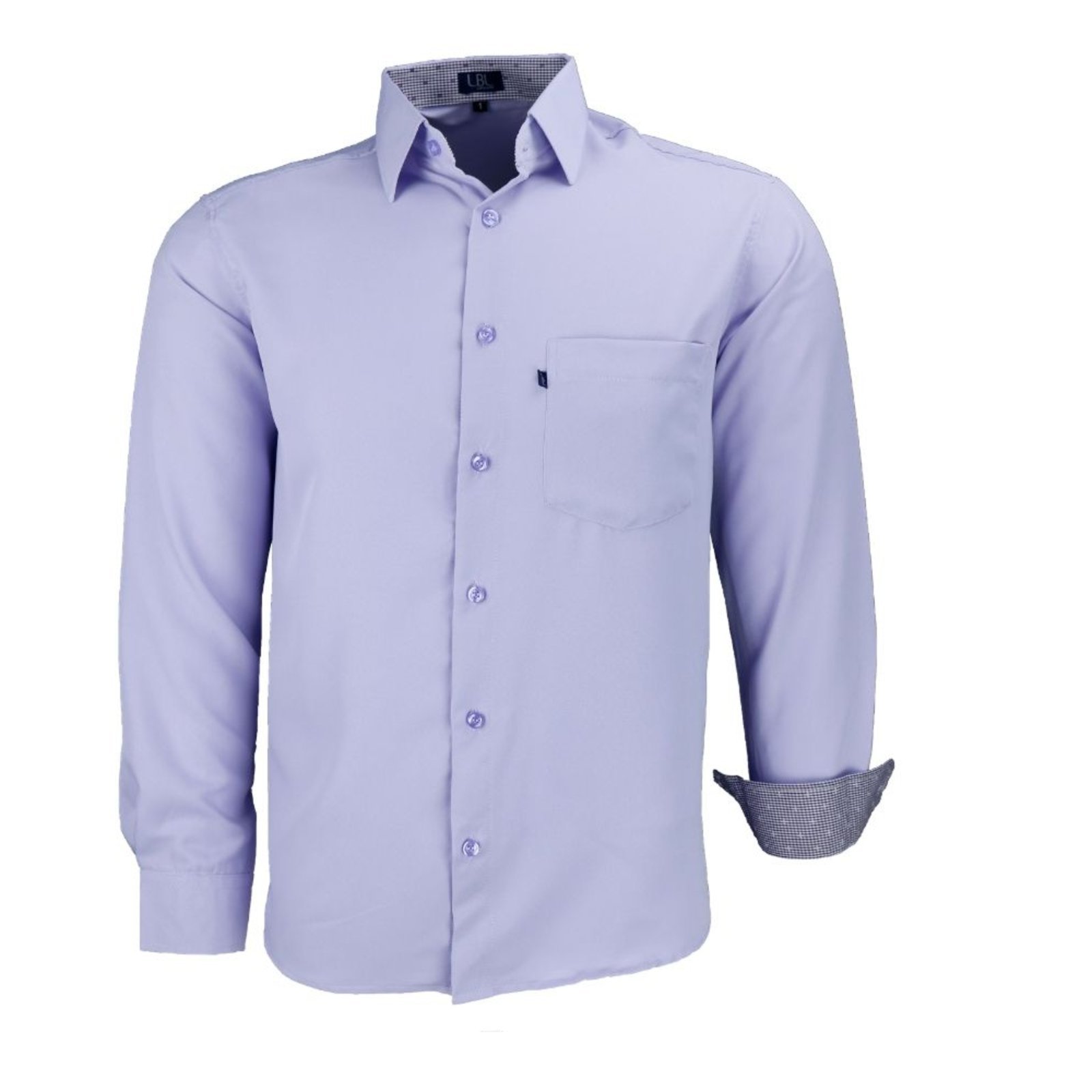 Camisa Manga Longa Classica Original Amil microleve Anakin Lilas