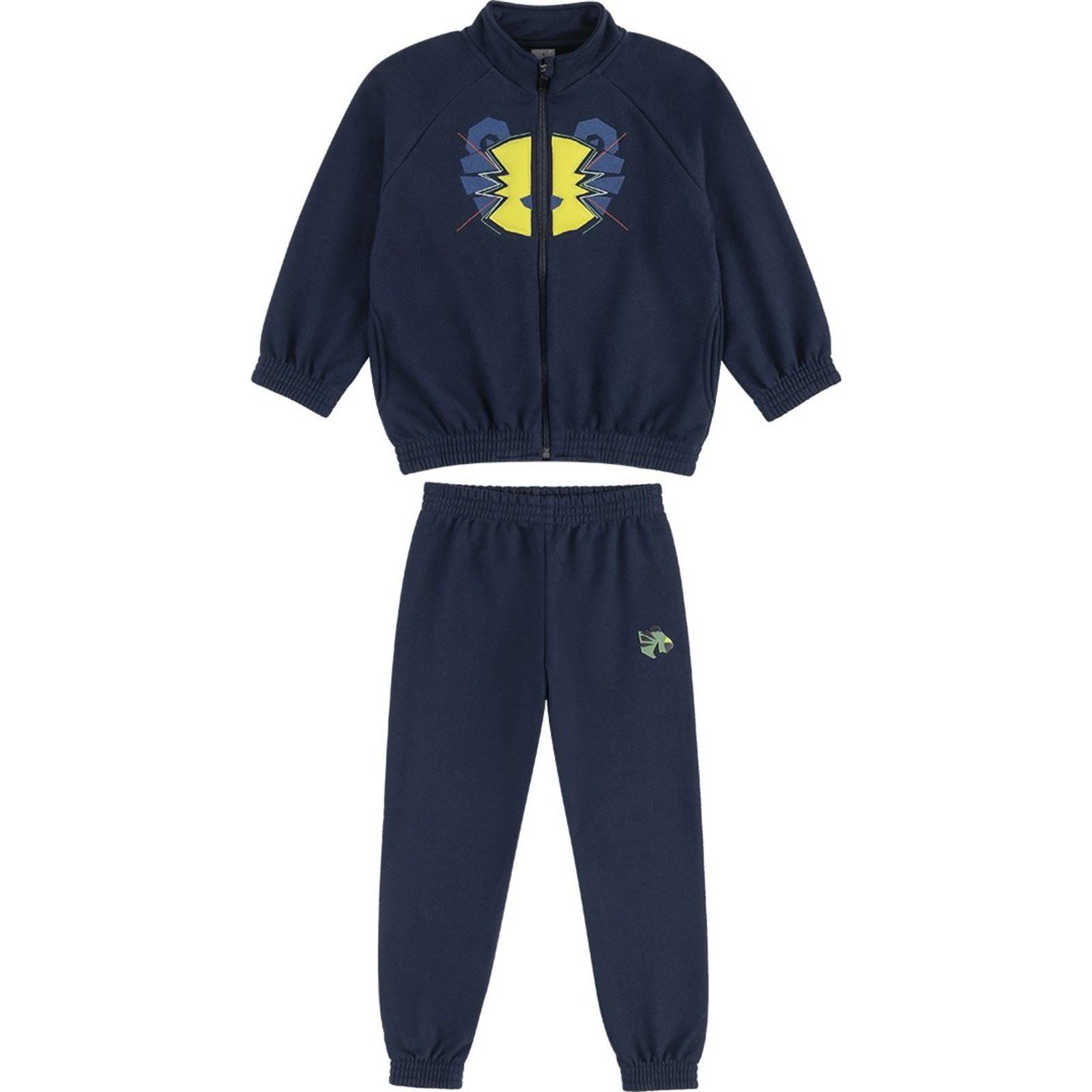 Infantil - Conjunto Longo Moletom Menino Tigor T. Tigre