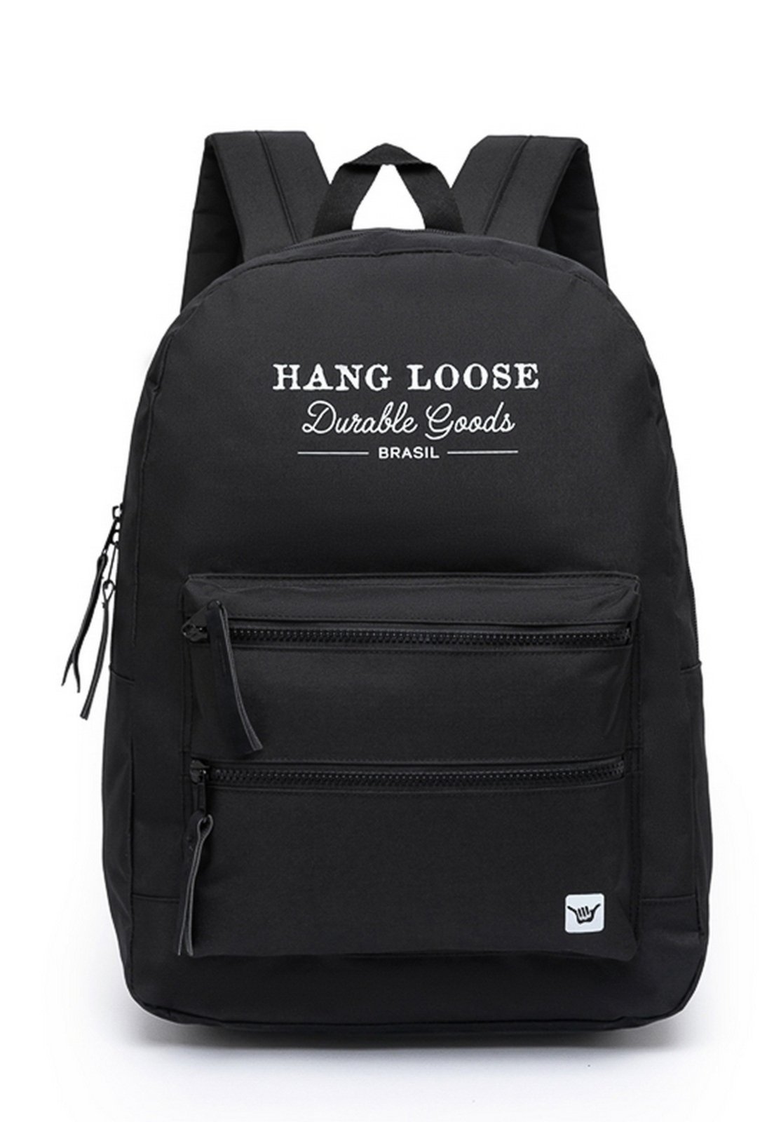 Mochila Escolar Masculina Hang Loose Moderna Casual Resistente Espaçosa