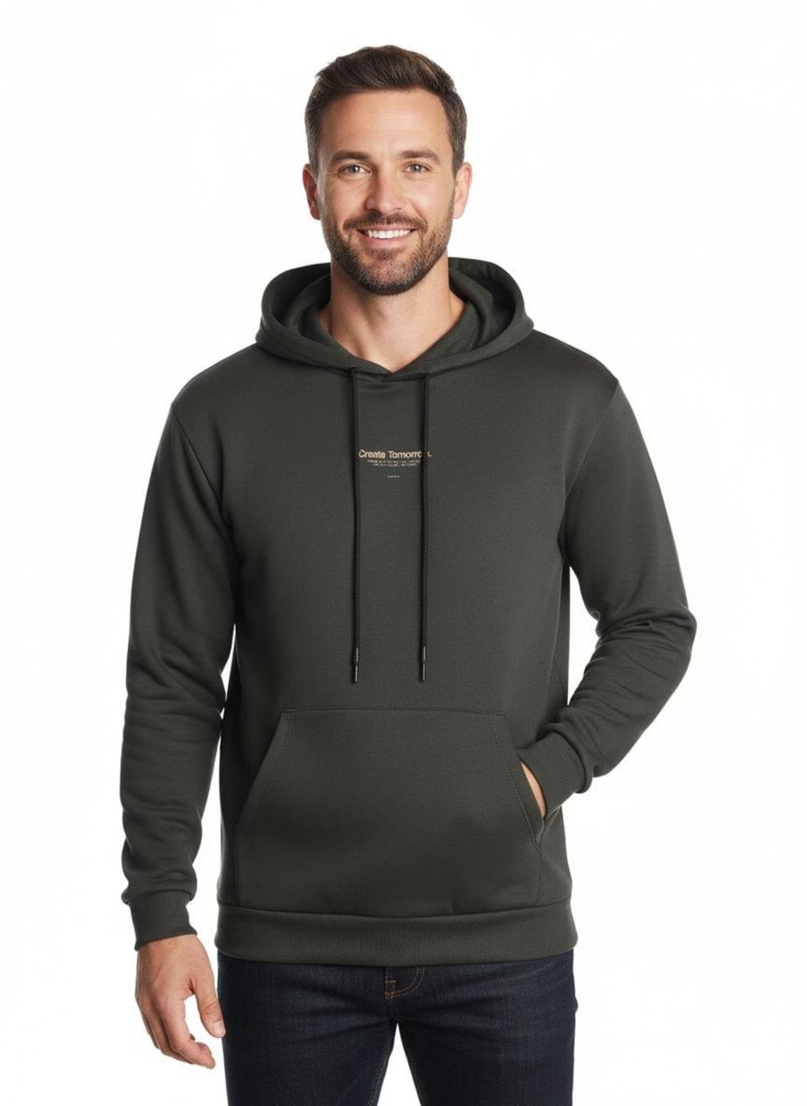 Moletom Canguru Eletrón Masculino VERDE