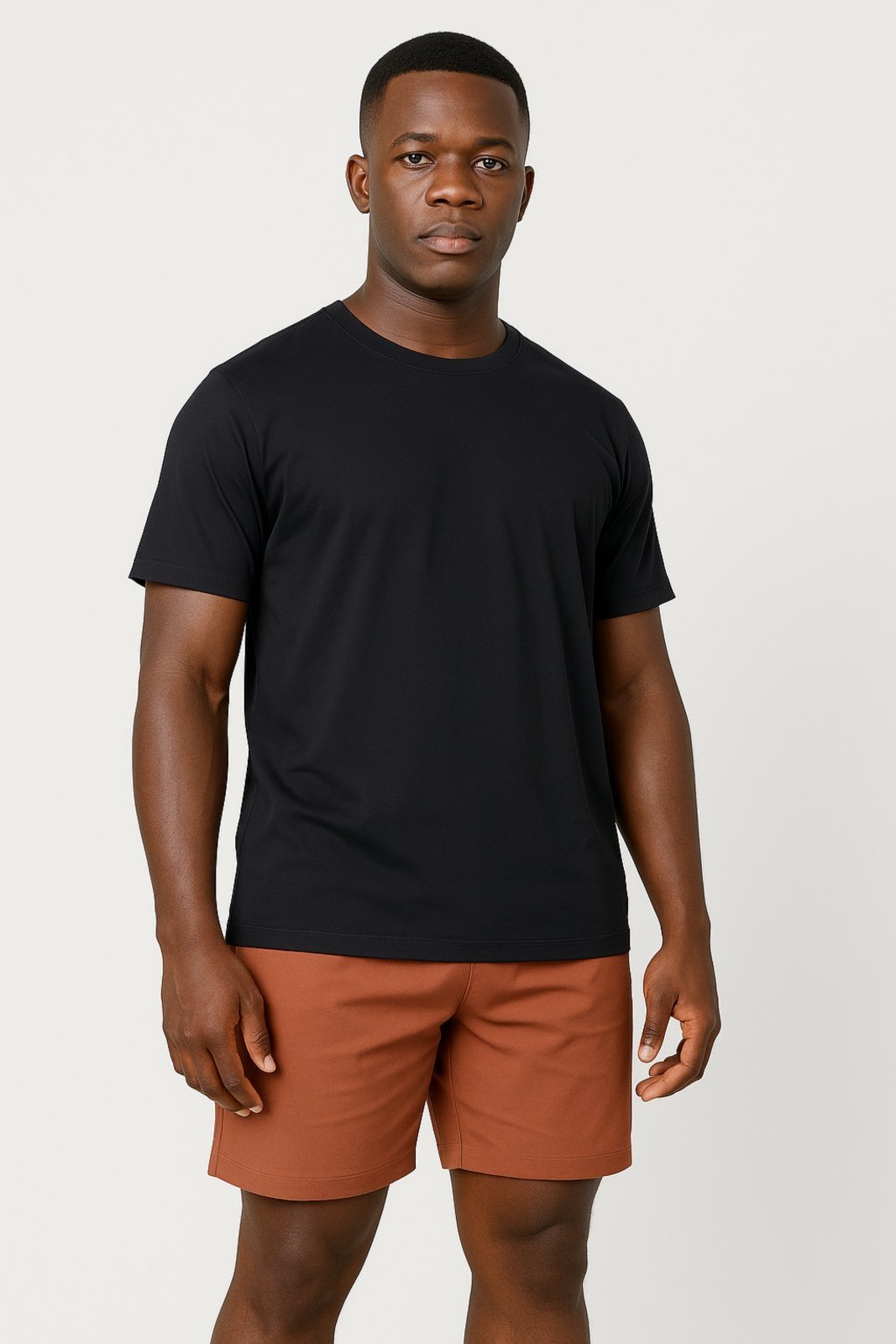 Vista 3 Camiseta D Bell Outlet Fashion Reta Logo Preta preto D BELL OUTLET FASHION preto