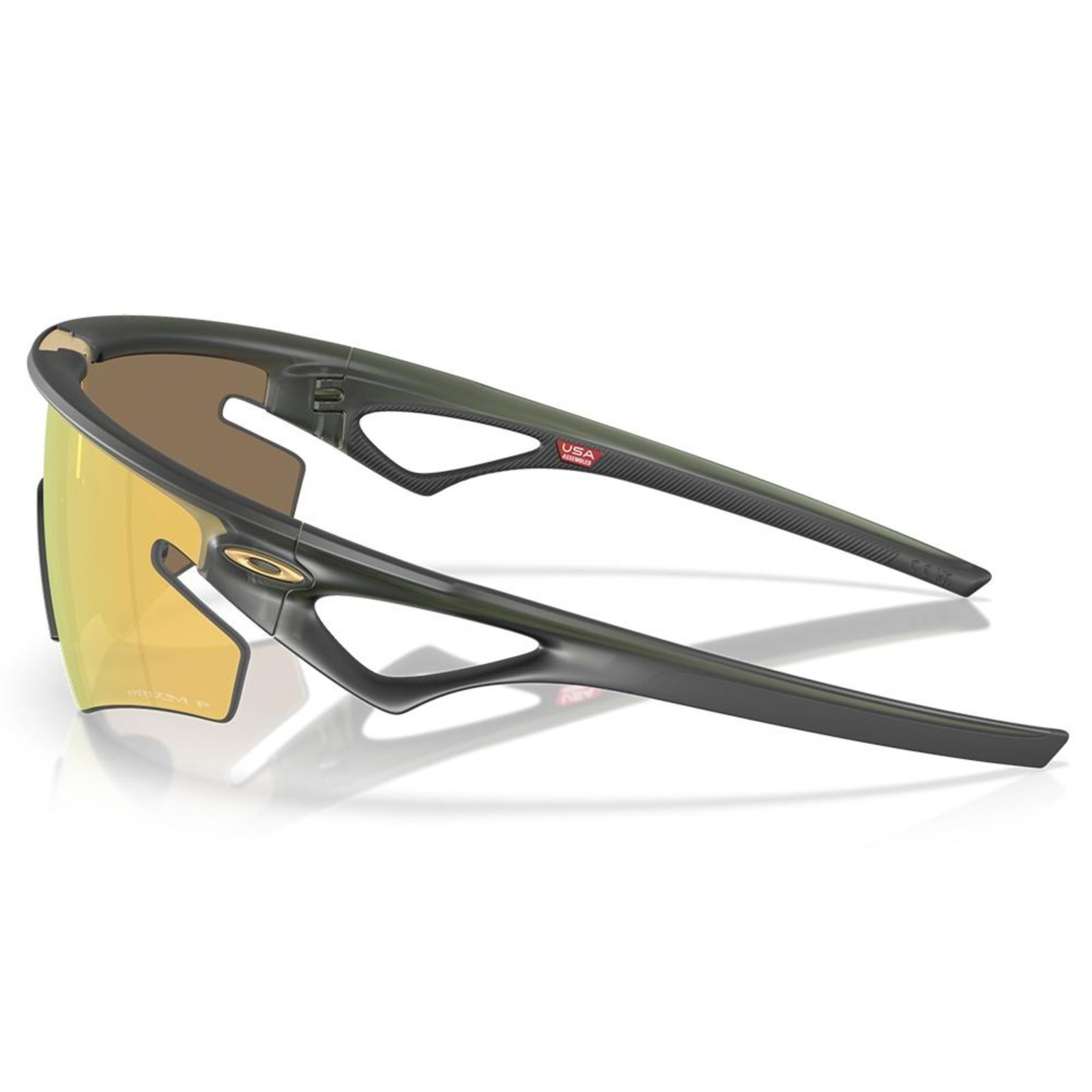 Vista 3 Óculos de Sol Oakley Sphaera Slash Matte Olive Ink 0536 verde olive verde olive