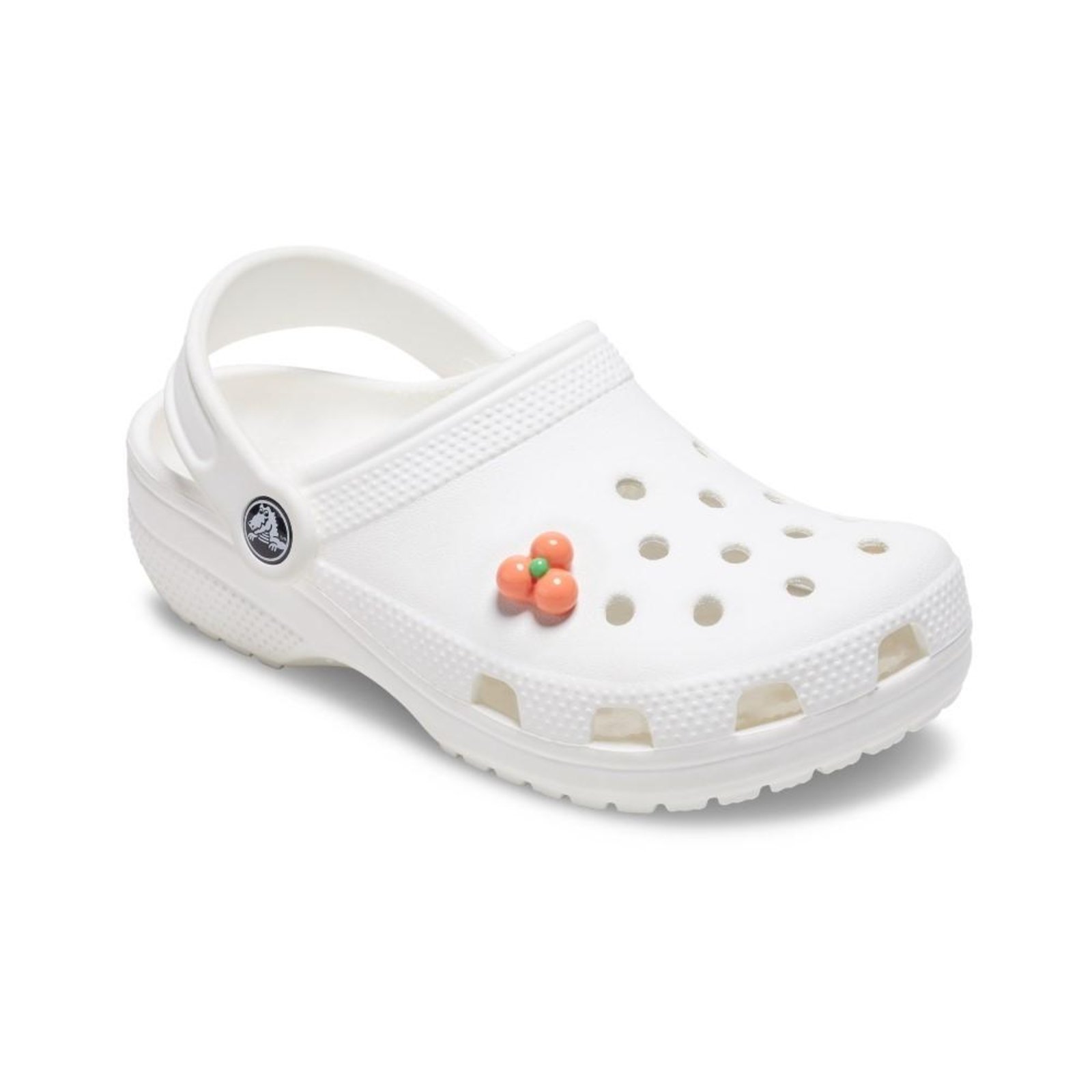 Vista 3 Infantil - Jibbitz™ Floral Expressiva Rosa Branco Crocs branco rosa