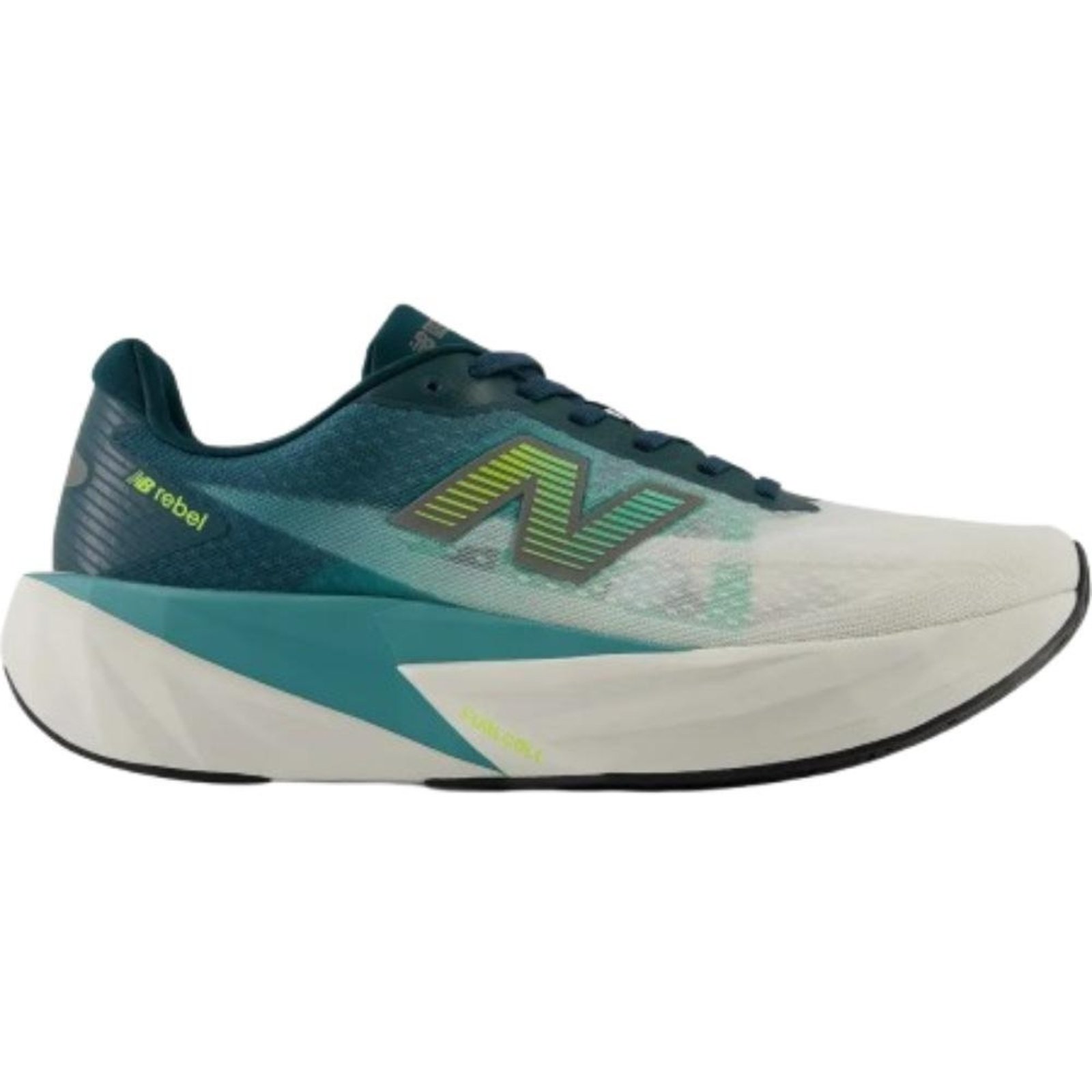 Tenis New Balance Fuelcell Rebel V5 Masculino- Verde Azulado/verde