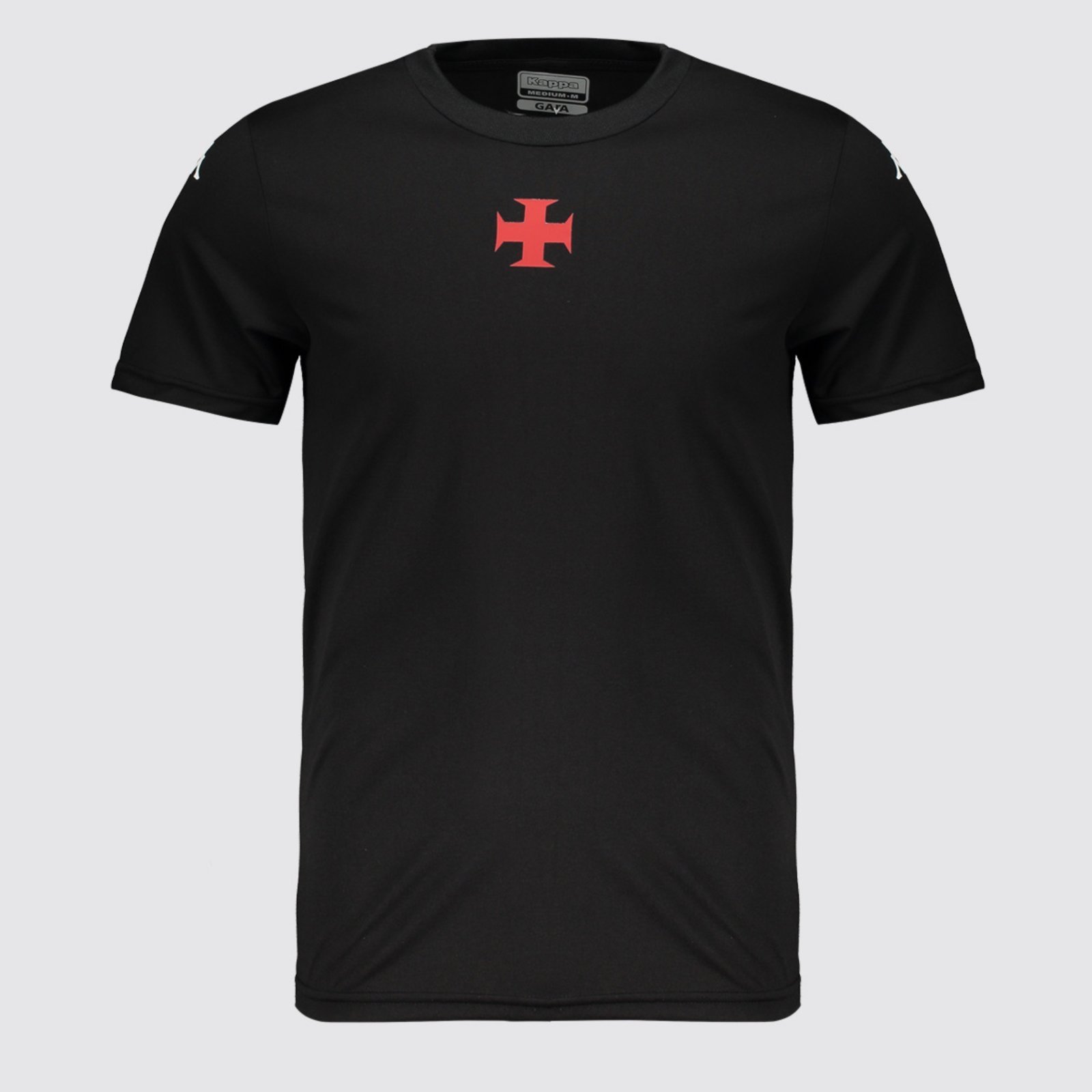 Camiseta Kappa Vasco Viagem 2025 Preta