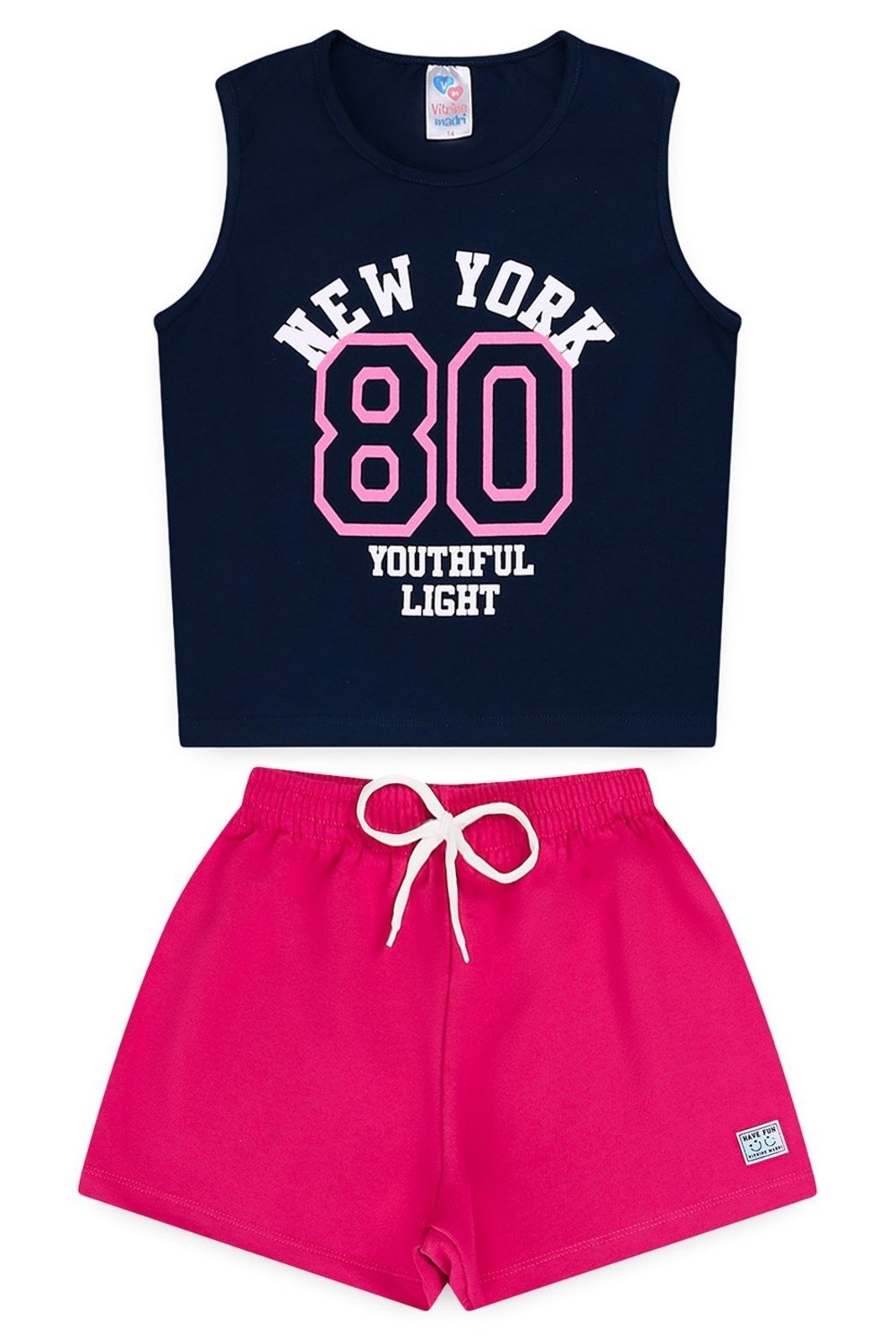Infantil - Conjunto Juvenil Verão Feminino New York