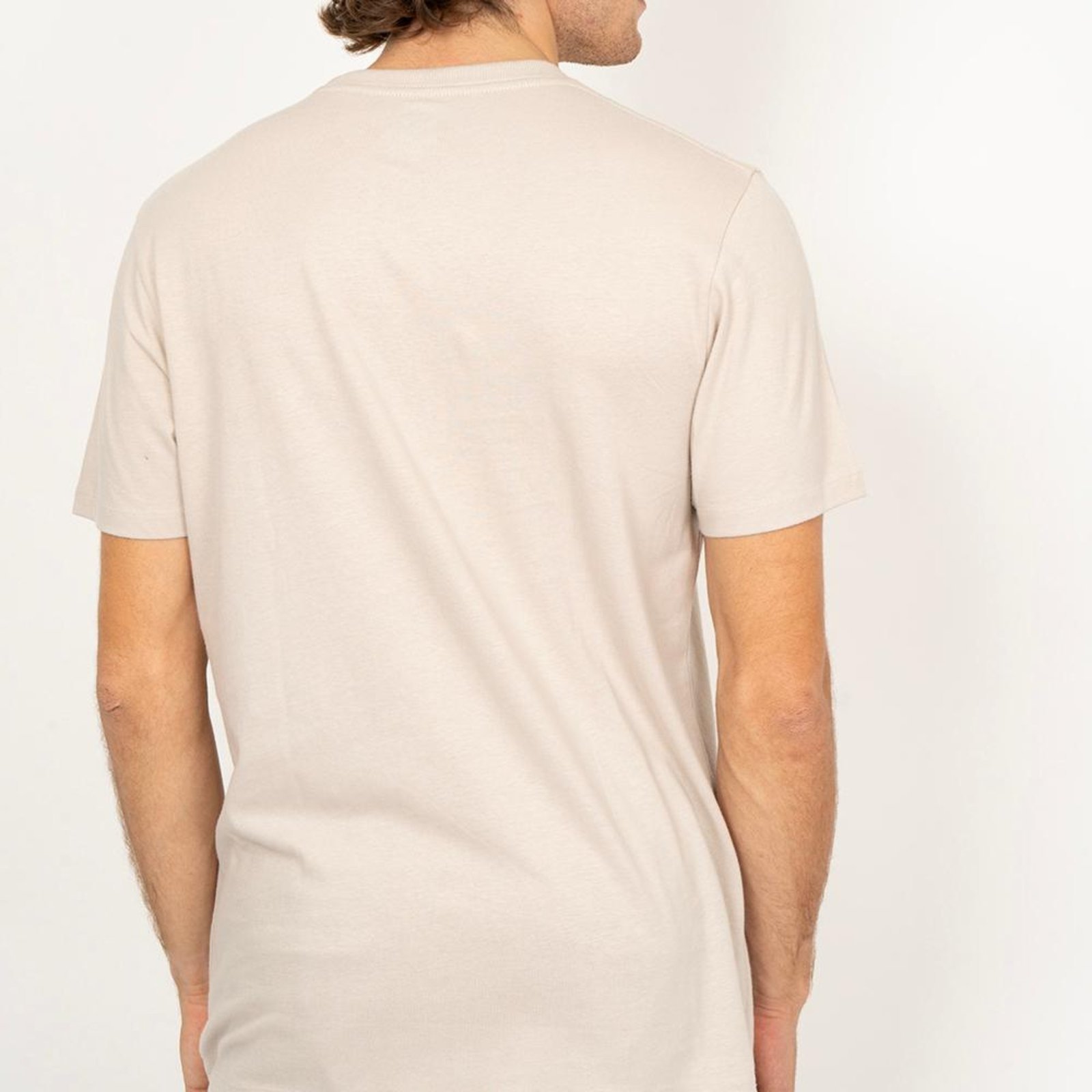Camiseta Quiksilver Embroidery Plus Size SM26 Areia