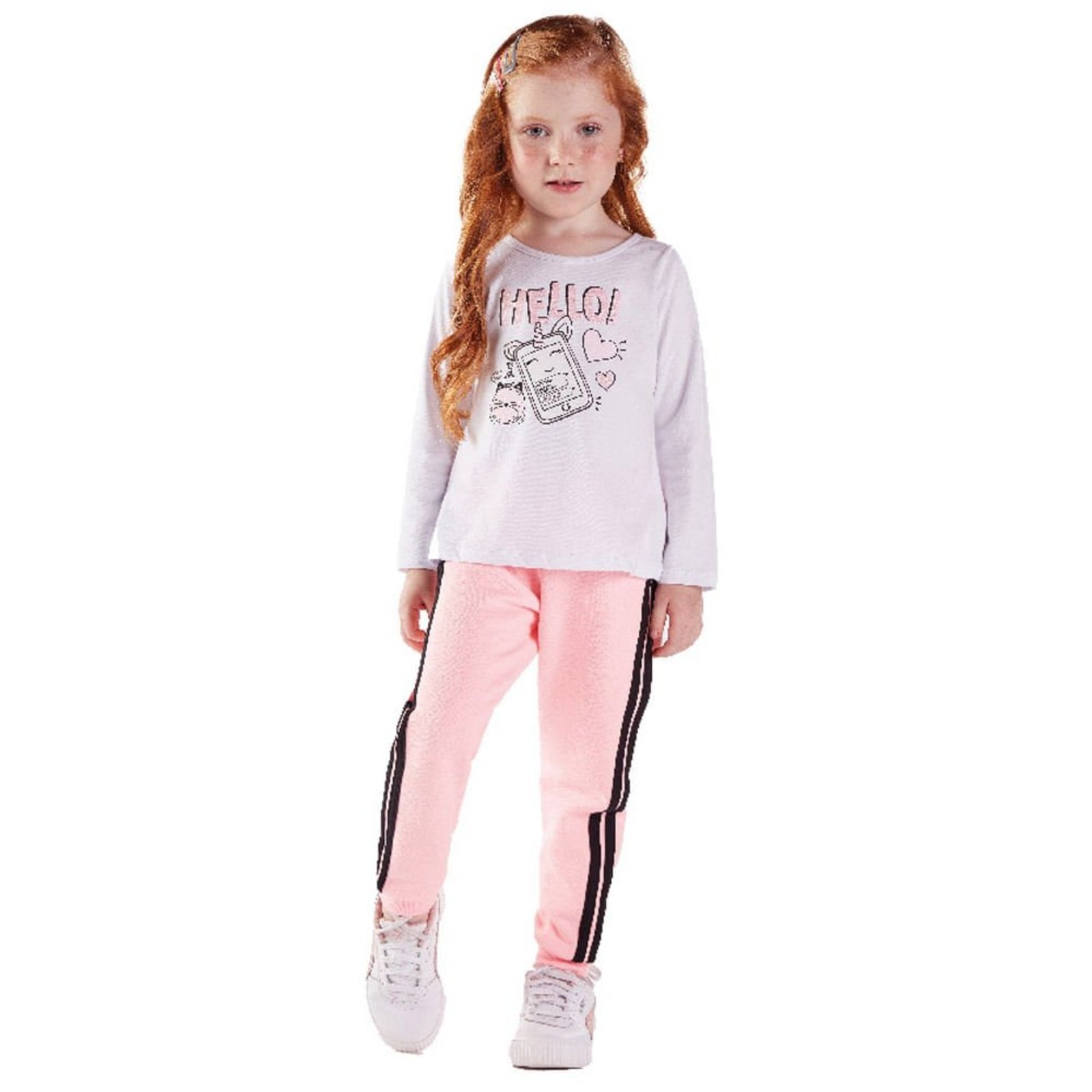 Infantil - Blusa Menina - Branco - 47200-3