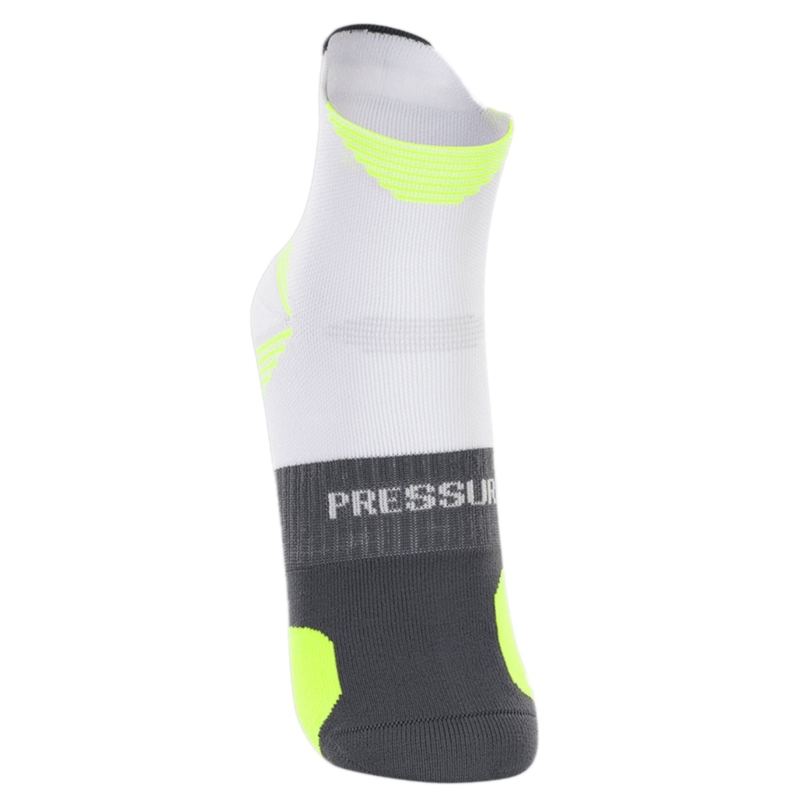 Vista 3 Meia Lupo Running Power Adulto Masculino Curta Poliamida preto Lupo preto