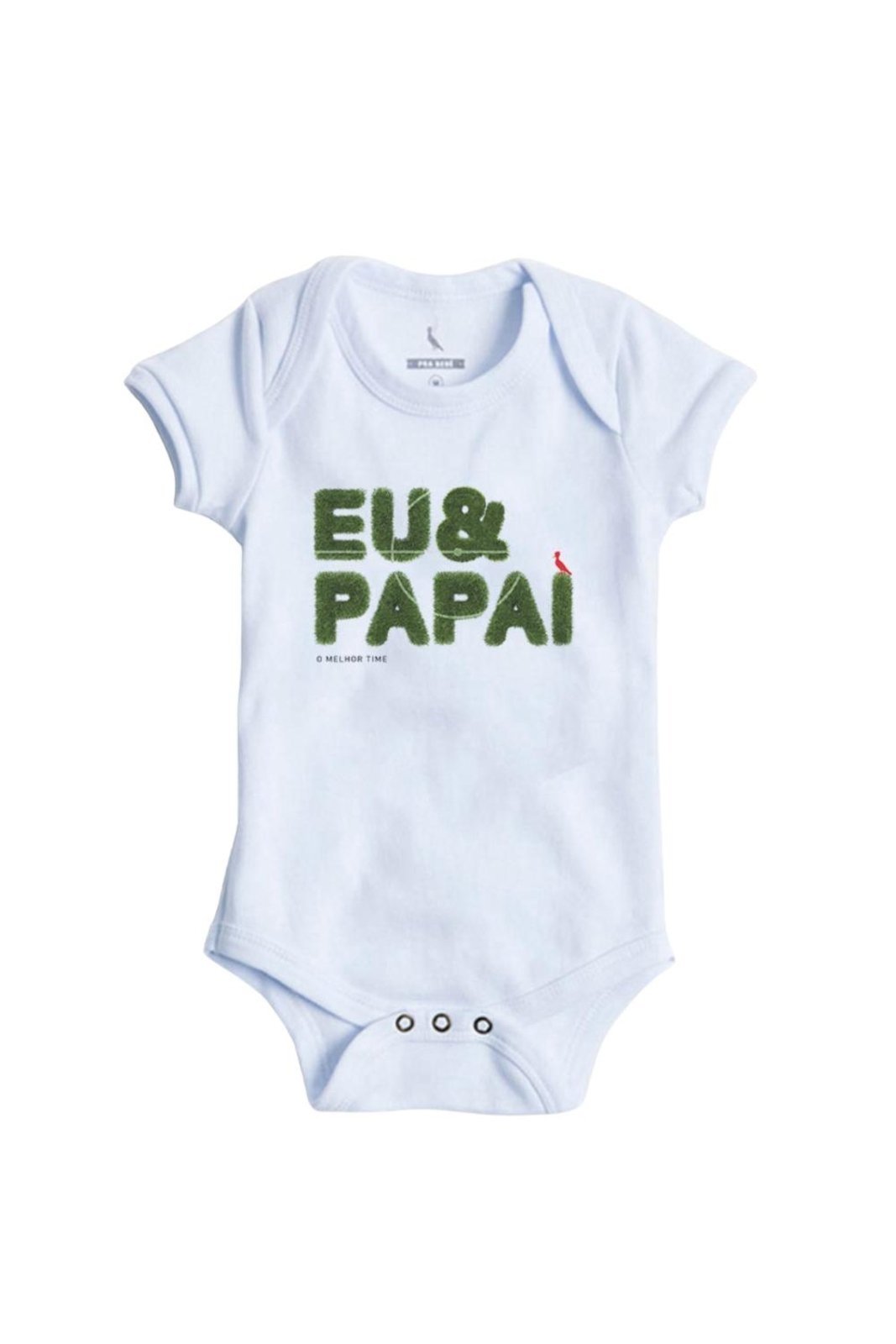 Vista 2 Infantil - Body Estampa Time Do Papai Mini Reserva Mini branco Reserva Mini branco