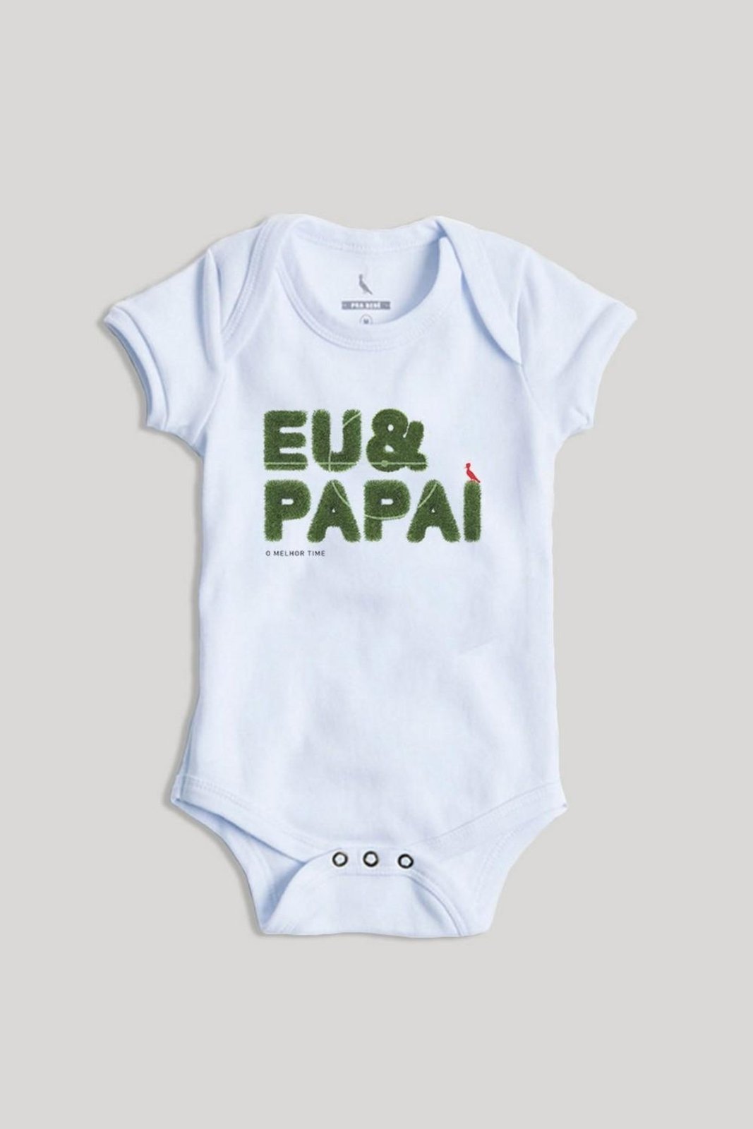 Vista 3 Infantil - Body Estampa Time Do Papai Mini Reserva Mini branco Reserva Mini branco