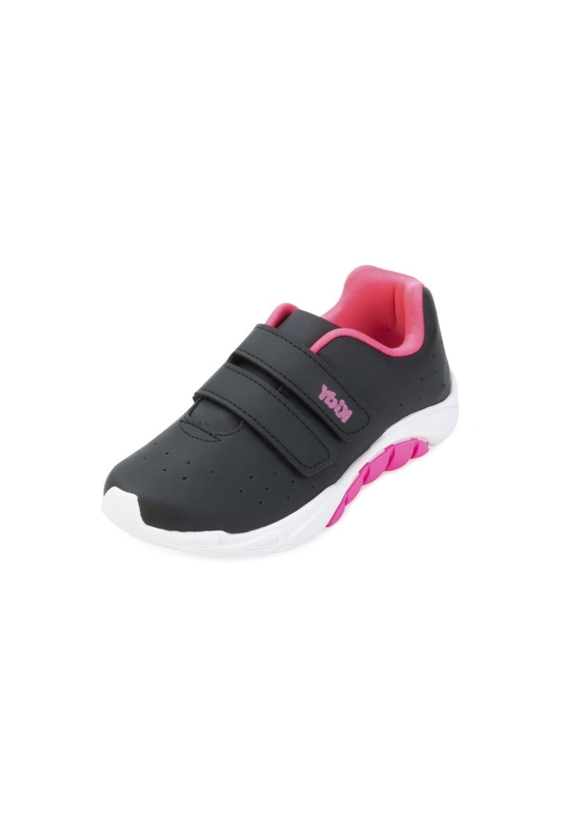 Infantil - Tênis Kidy KD23-16802 Preto-Pink