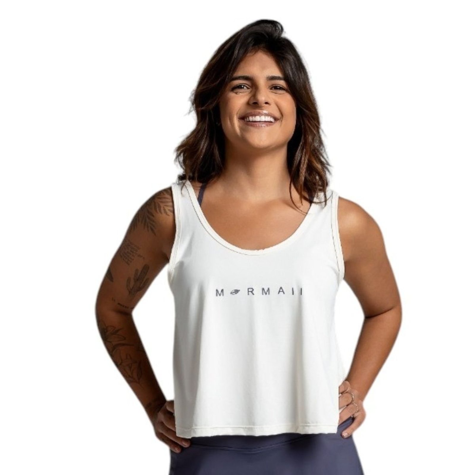 Regata Feminina Beach Sports Mormaii Branco