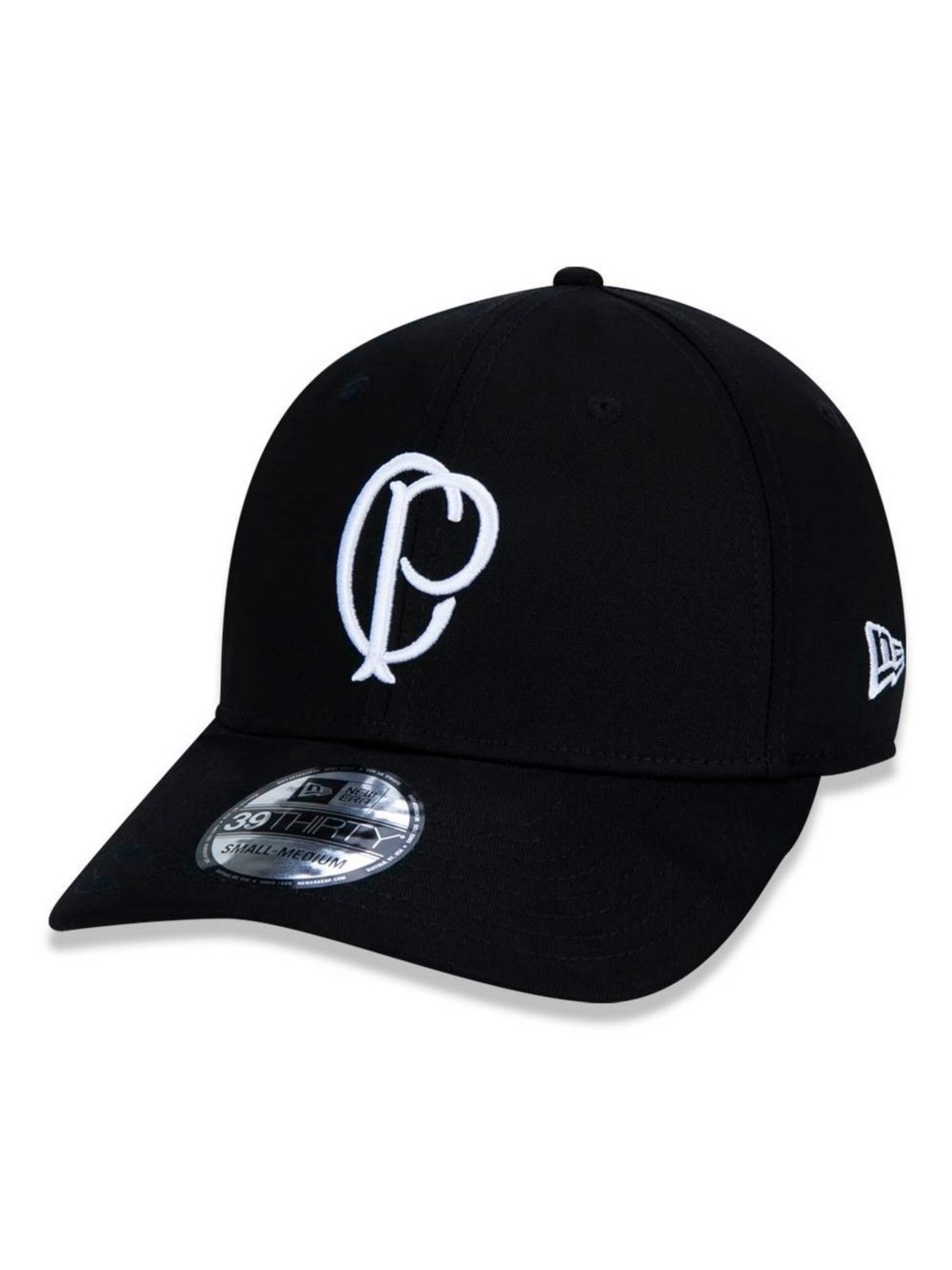 Vista 2 Boné New Era 39thirty Corinthians new era preto