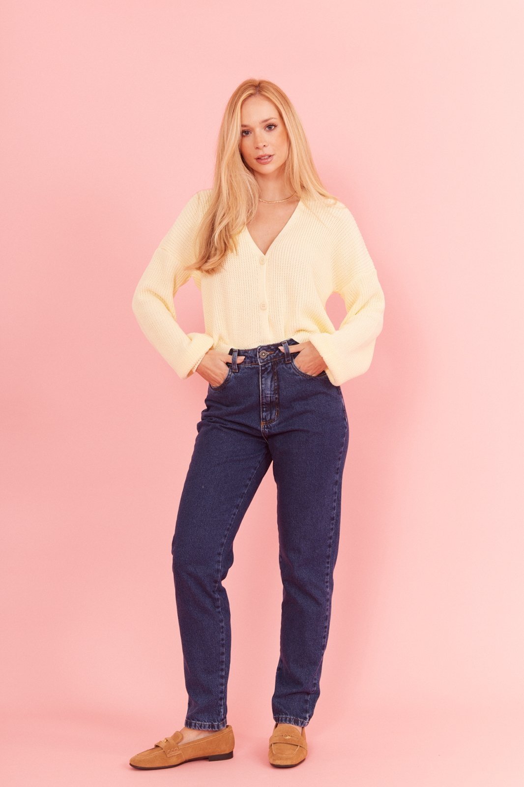 Calça Jeans In Love Mom Rosalíe Jeans