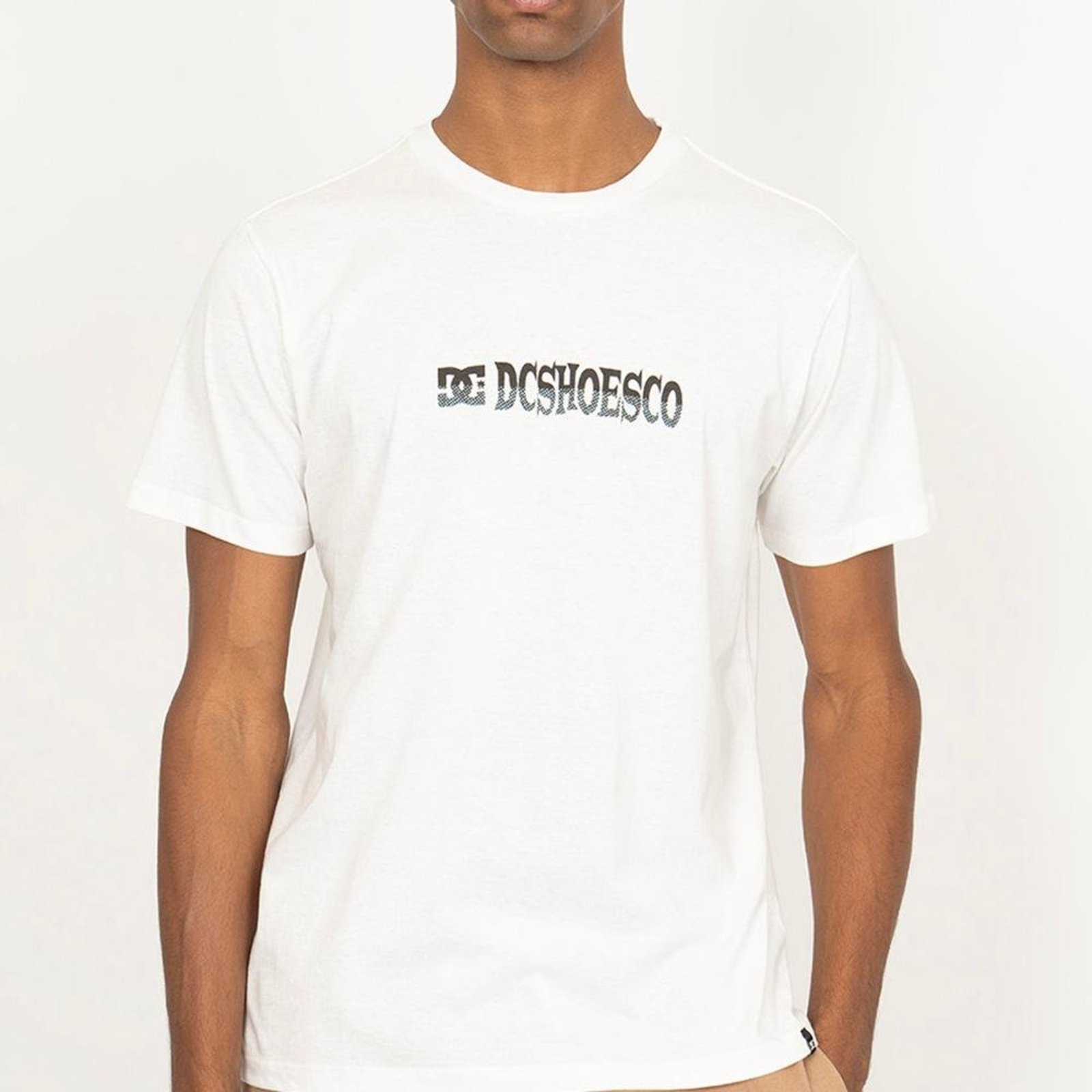 Camiseta DC Shoes Meditating WT26 Masculina Snow White