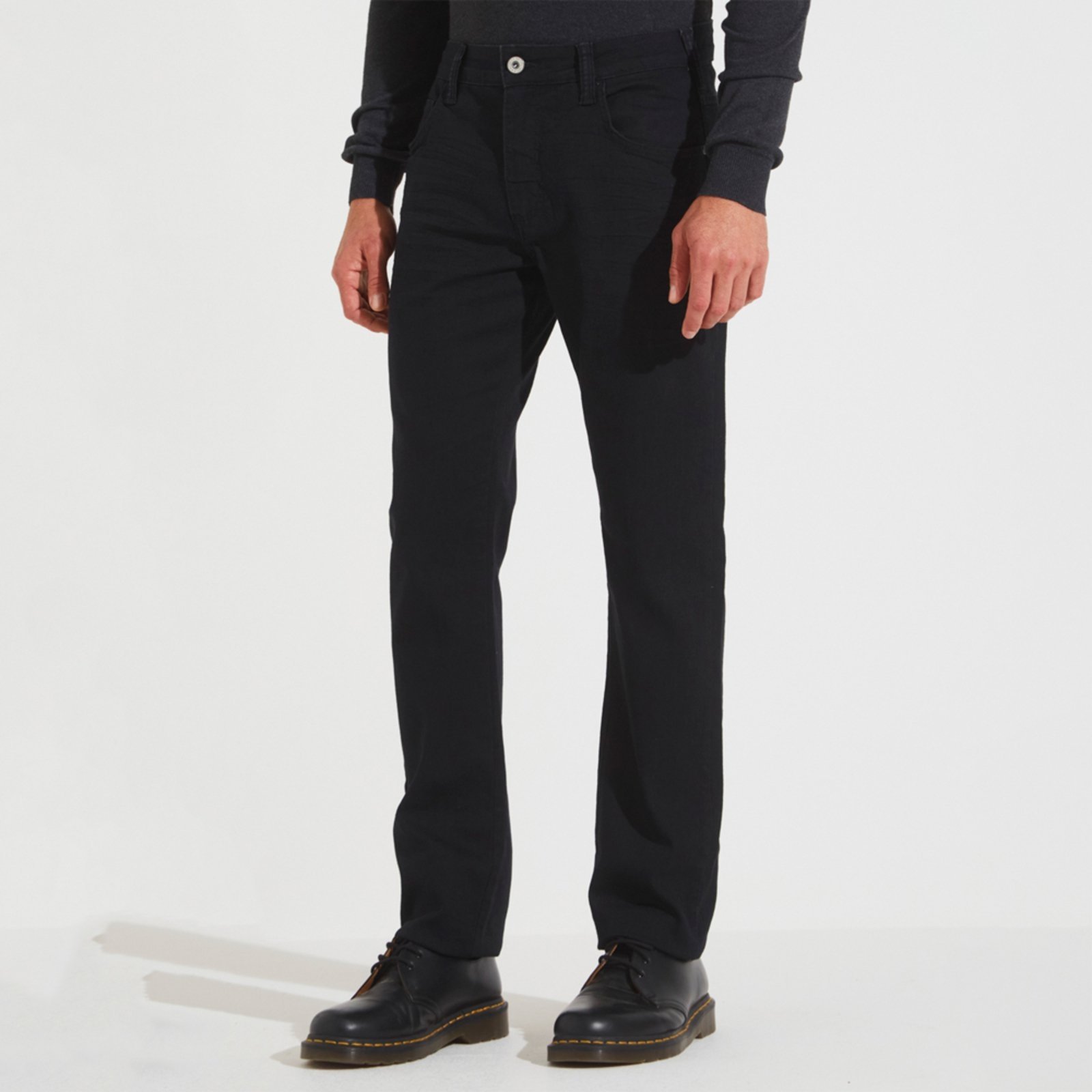 Calça Jeans Forum Paul Slim Ou25 Preto Masculino