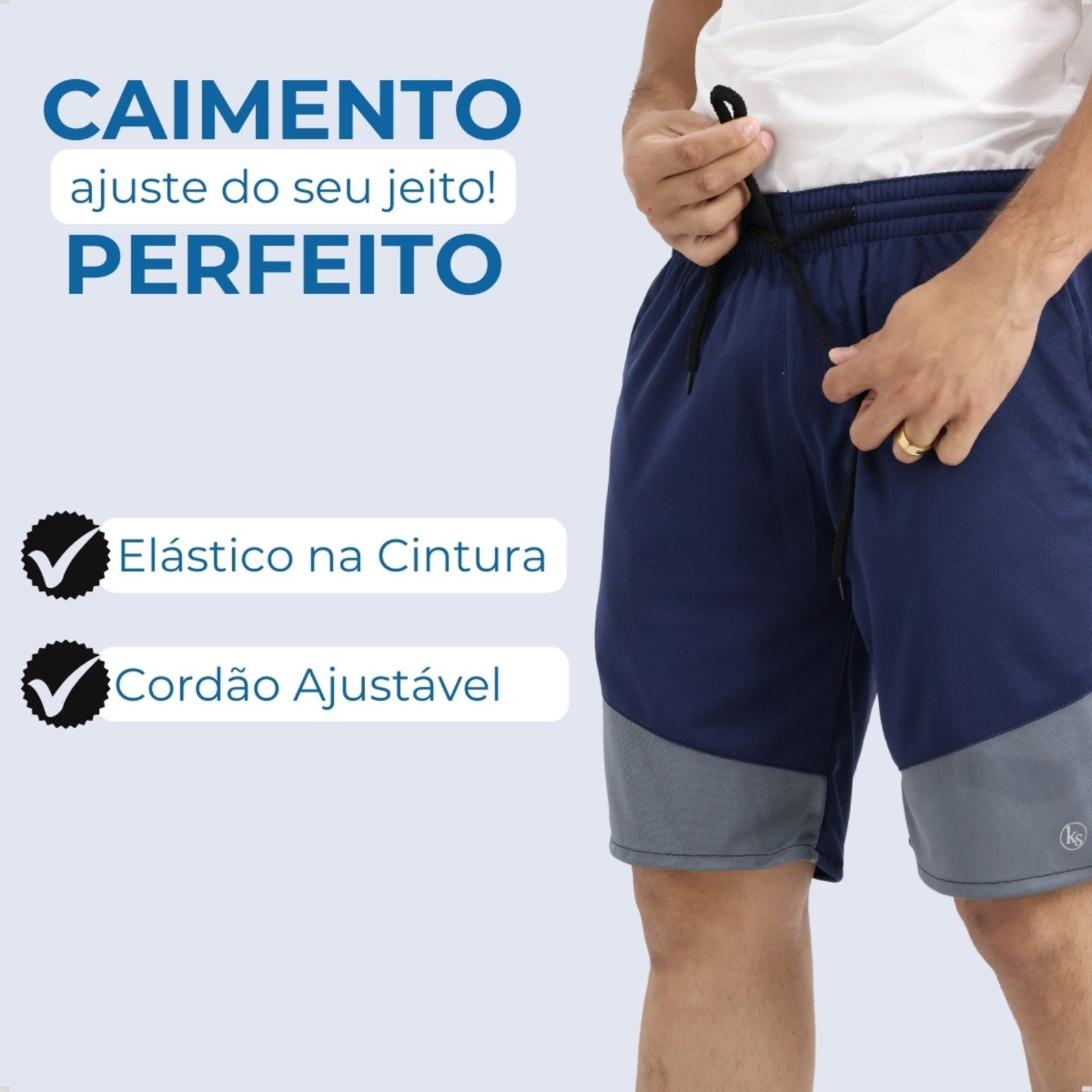 Kit 3 Bermuda Masculina Dry Fit Premium Treino Conforto Academia