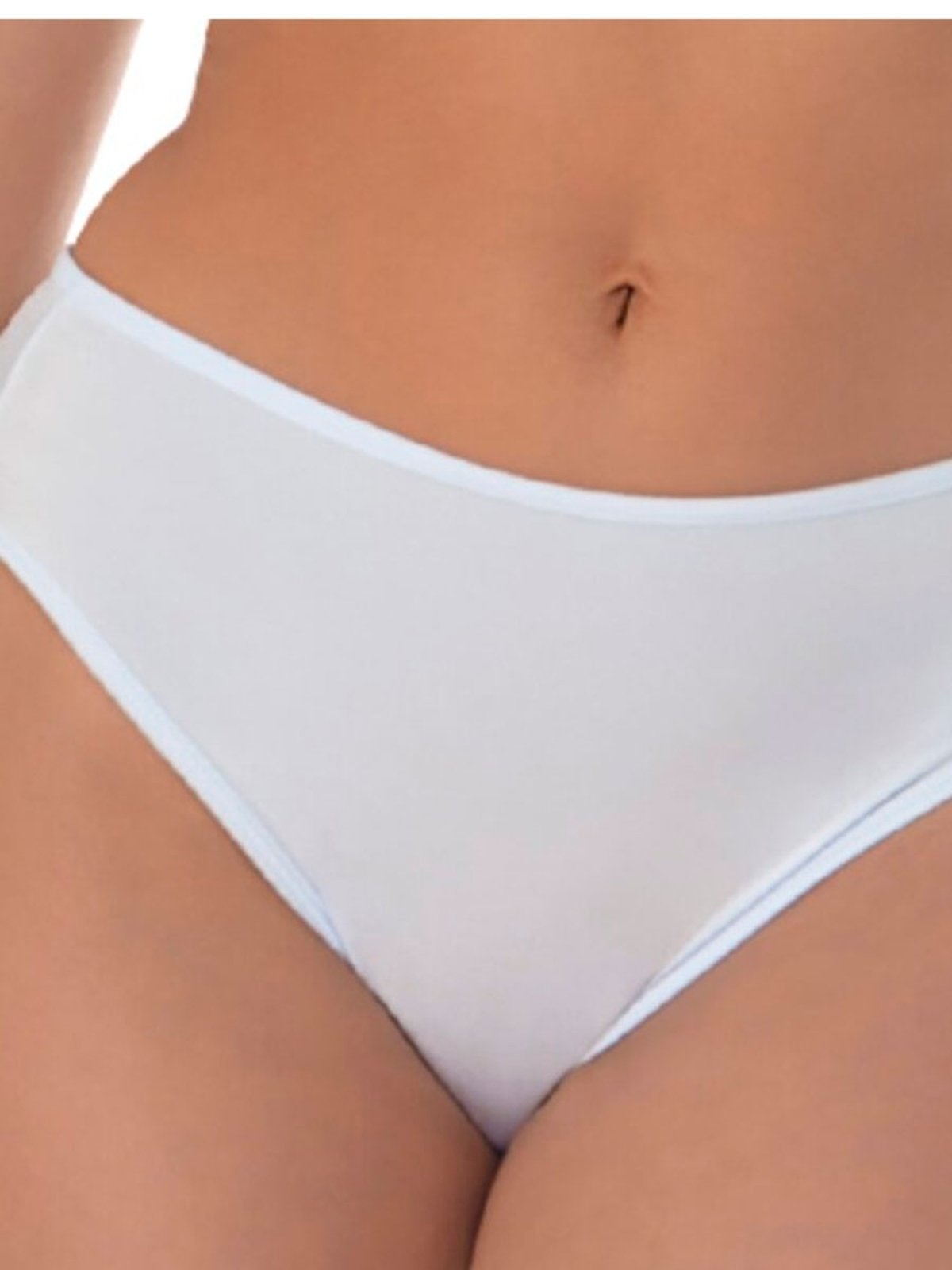 Vista 3 Calcinha Biquíni Demillus 56811 branco Demillus branco