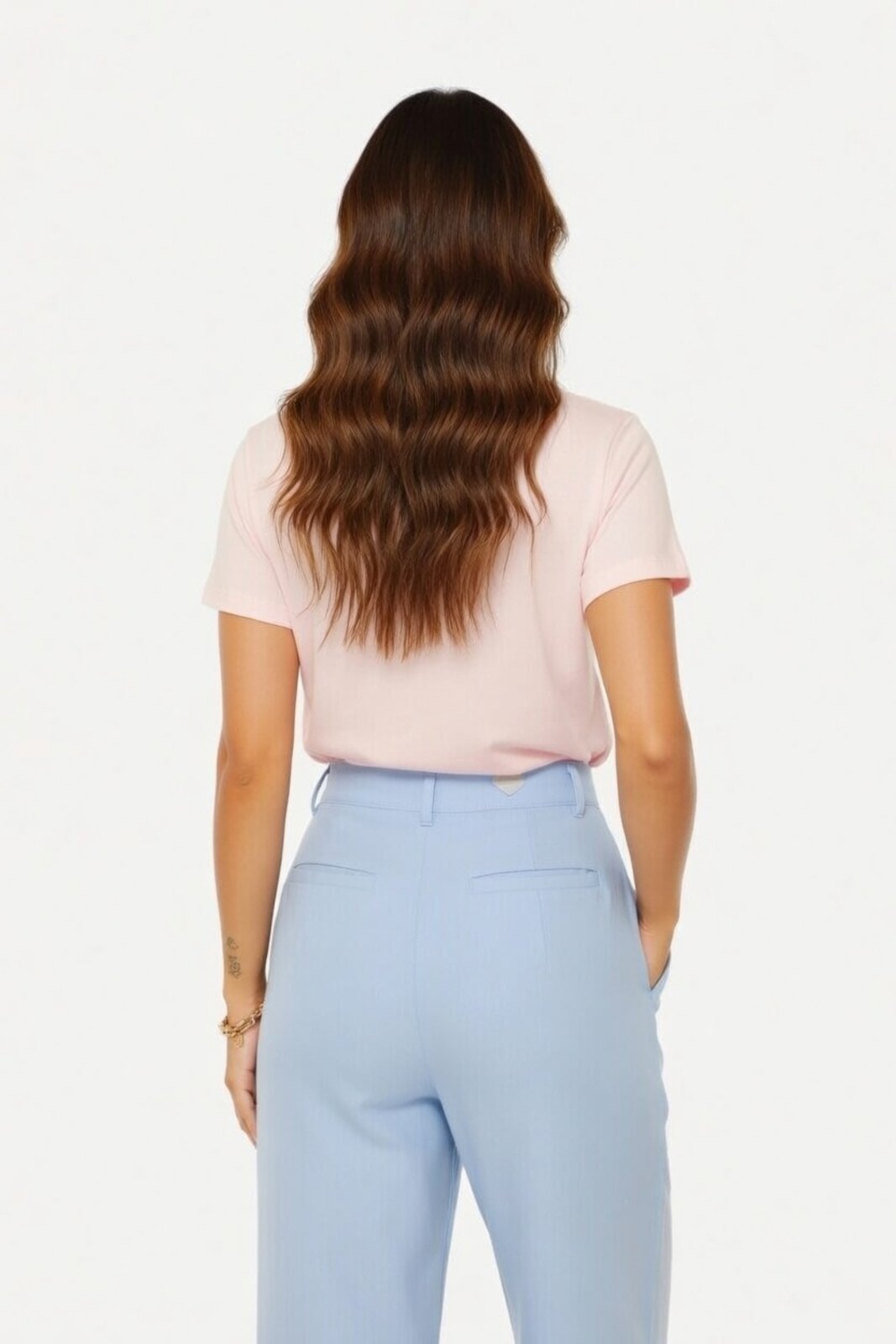 Vista 3 T-shirt D Bell Outlet Fashion Los Angeles rosa D BELL OUTLET FASHION rosa