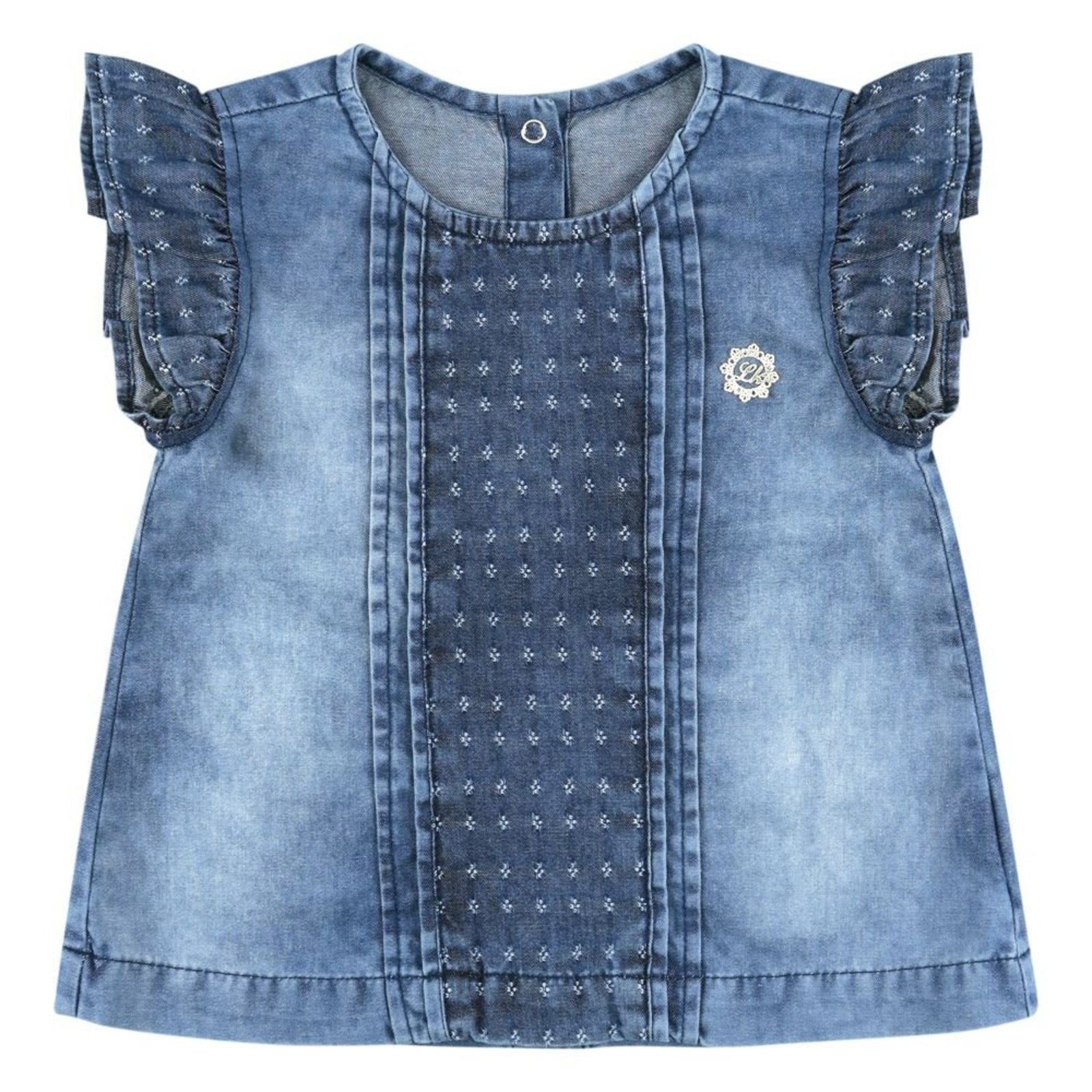 Infantil - Blusa Look Jeans Bata Jeans