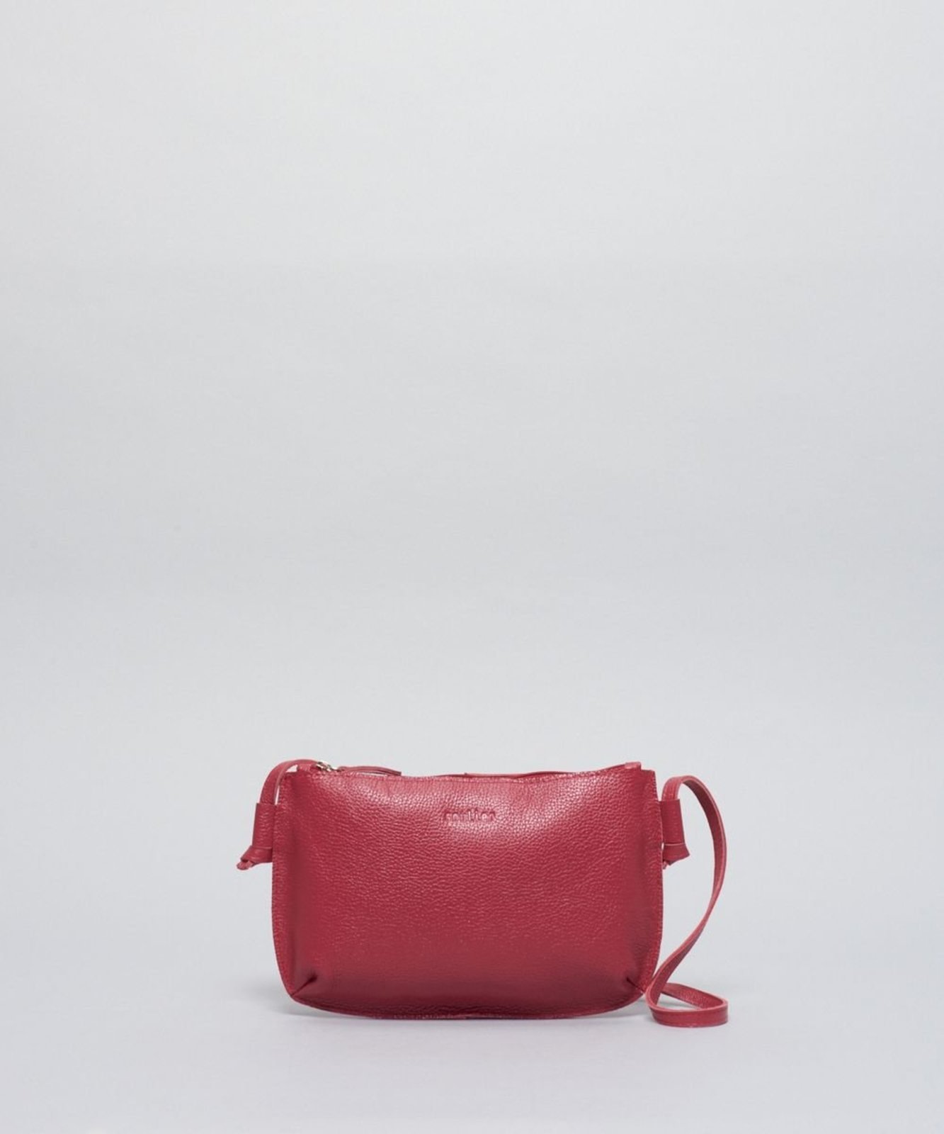 Bolsa Castanha - Cereja u - cereja
