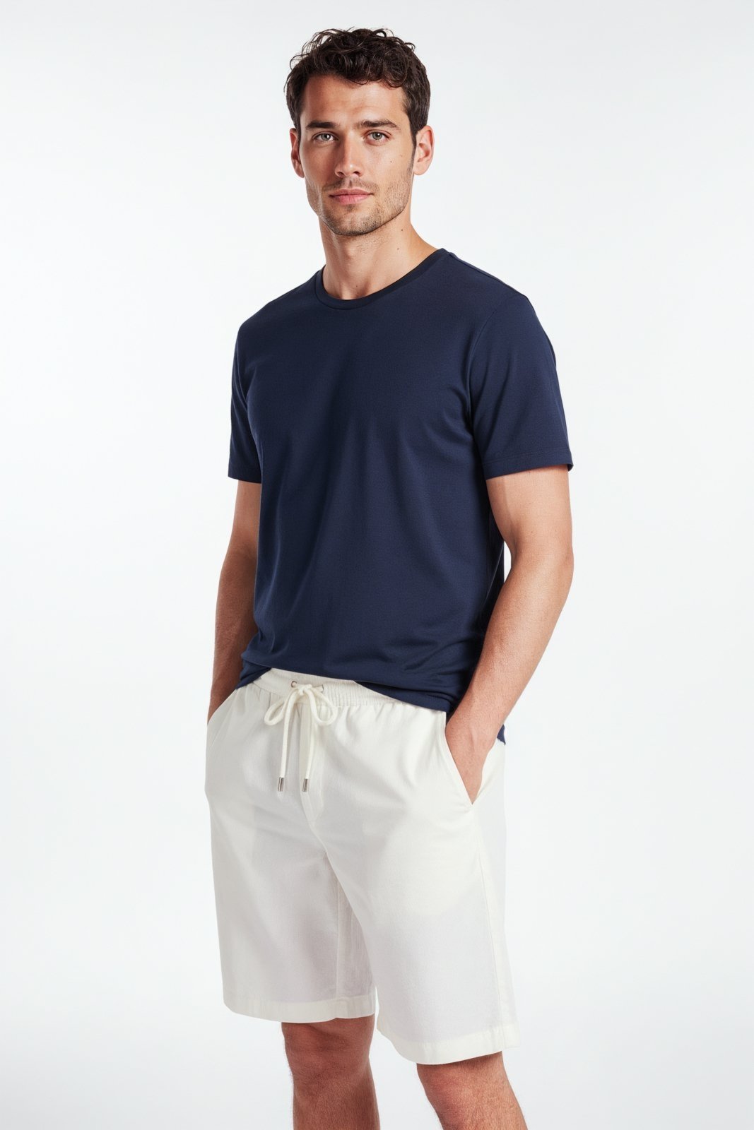 Vista 3 Short Cós Elástico Traymon - Off White off-white white Traymon off-white white