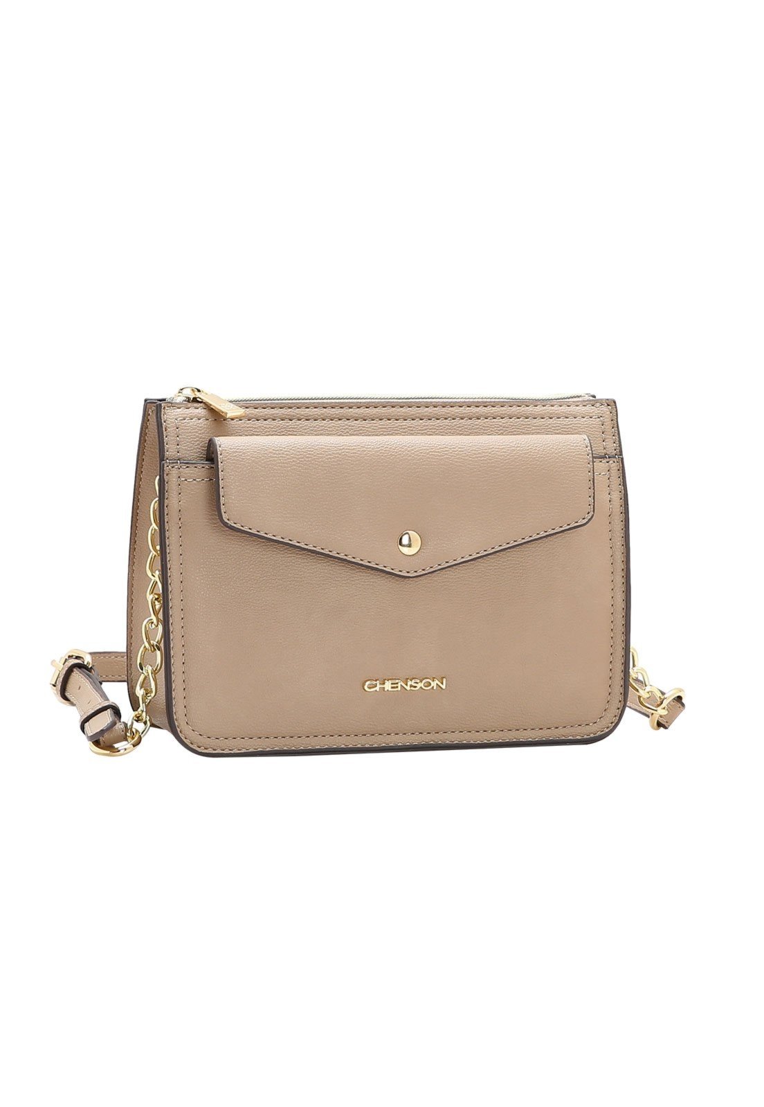 Bolsa Feminina Chenson Transversal 3485352 Natural