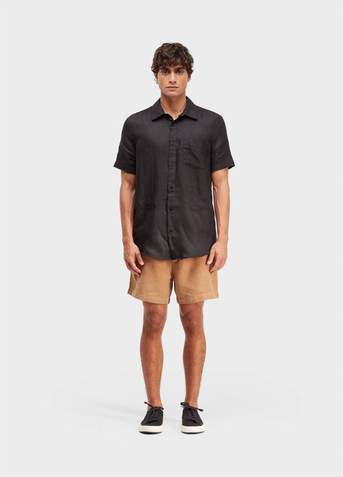 Bermuda alfaiataria flow linen OSKLEN