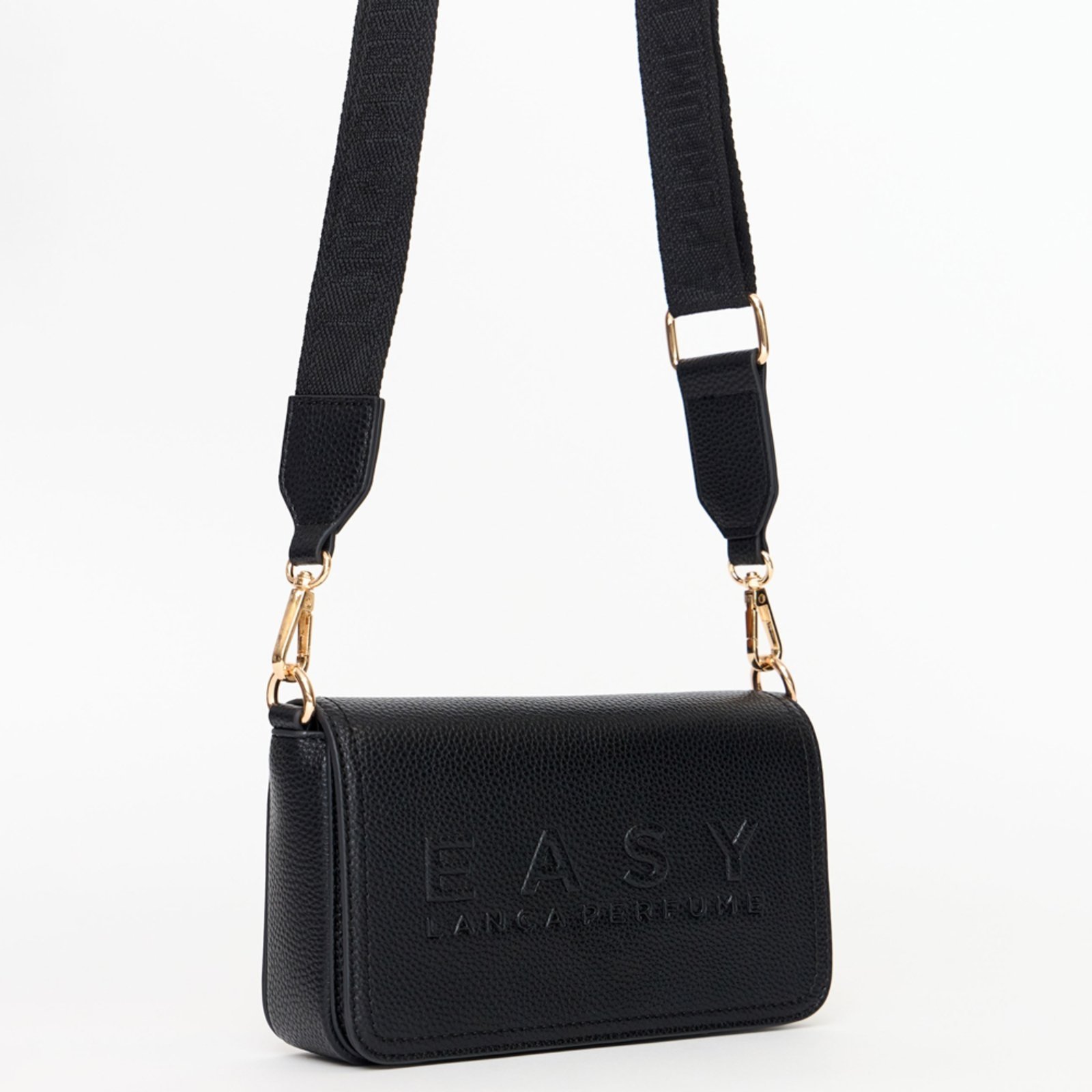 Bolsa Crossbody Easy Lança Perfume Hz Ou25 Preto Feminino