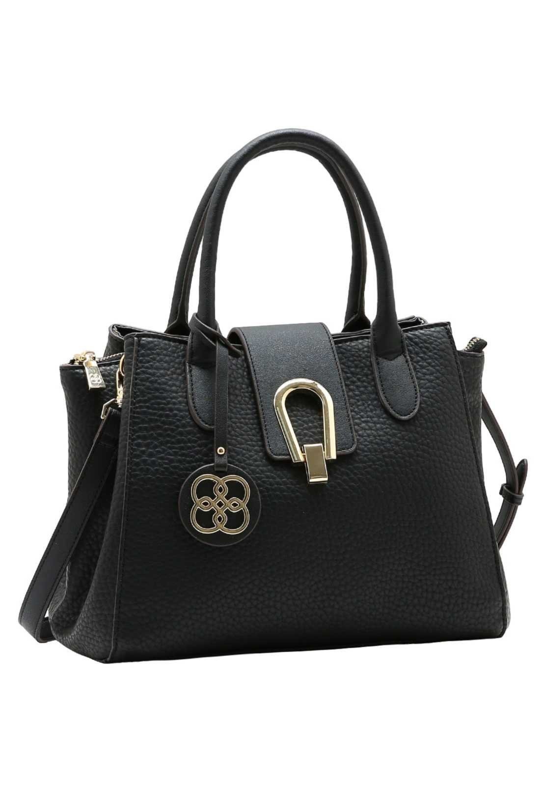 Bolsa Feminina Chenson Mão Ferragem Chic 3485827 Preto